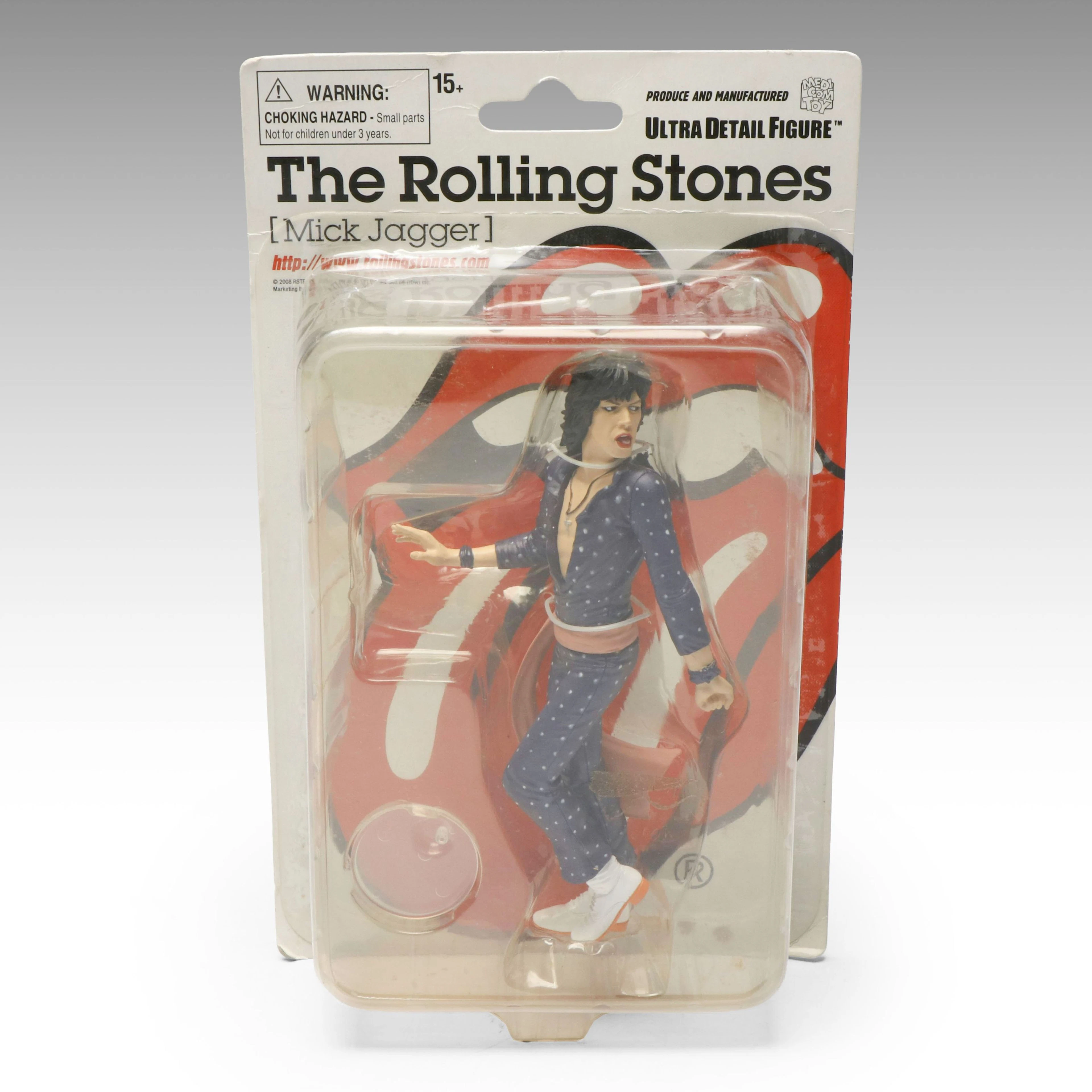 Medicom Toys "Mick Jagger" Rolling Stones Action Figure, 2008