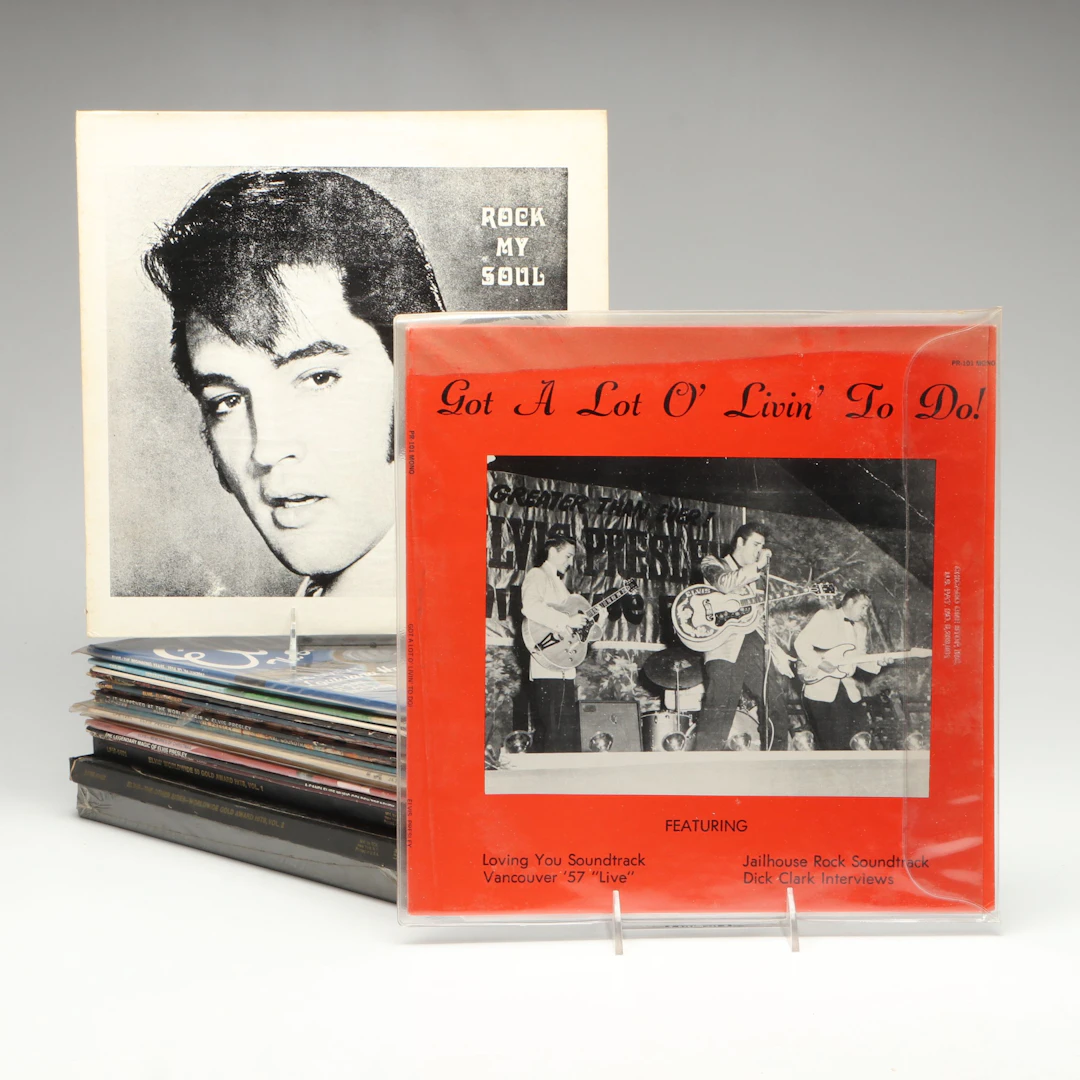 Elvis Presley "Got A Lot O' Livin' To Do!", "Rock My Soul" and More Records