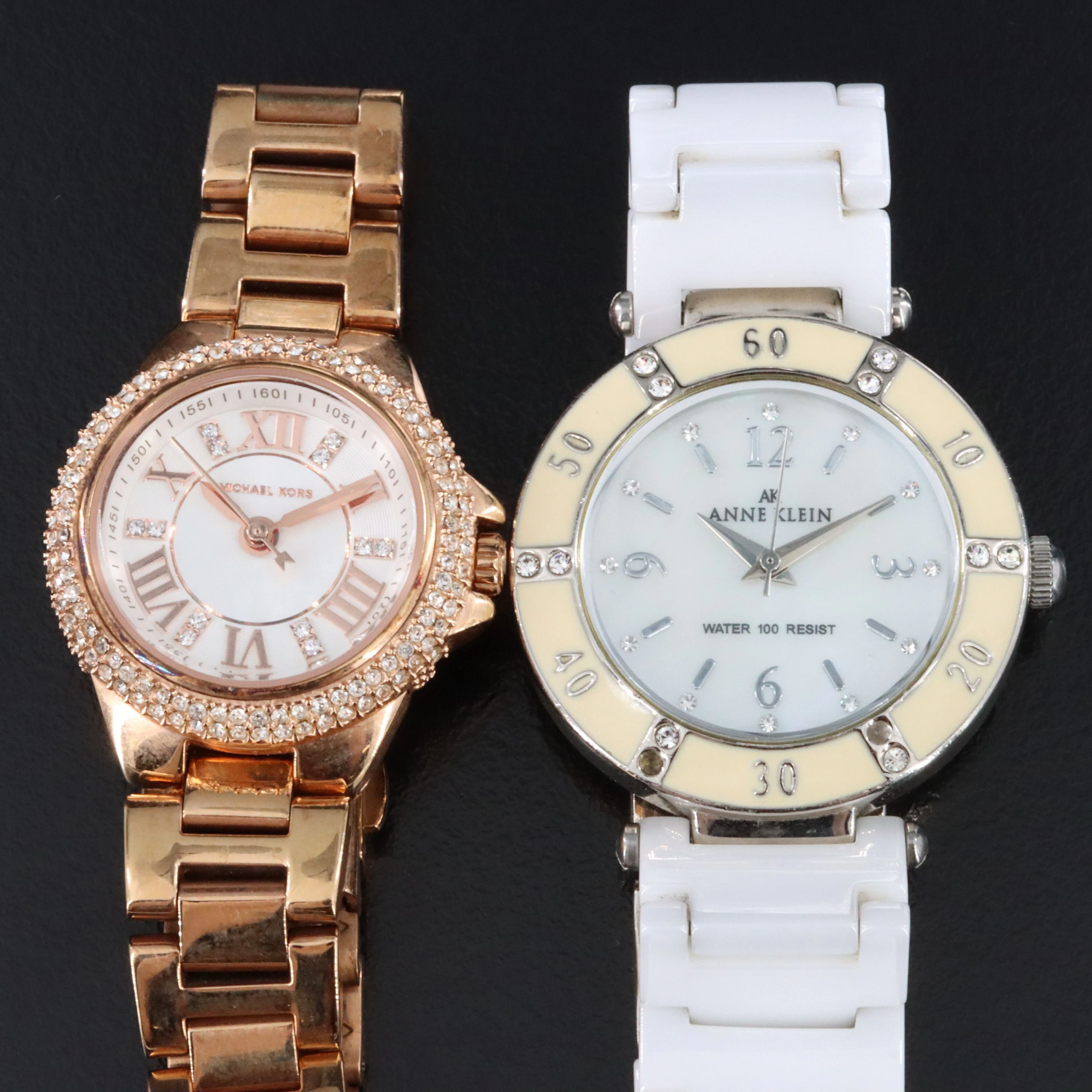 Michael Kors and Anne Klein Designer Dress Watches