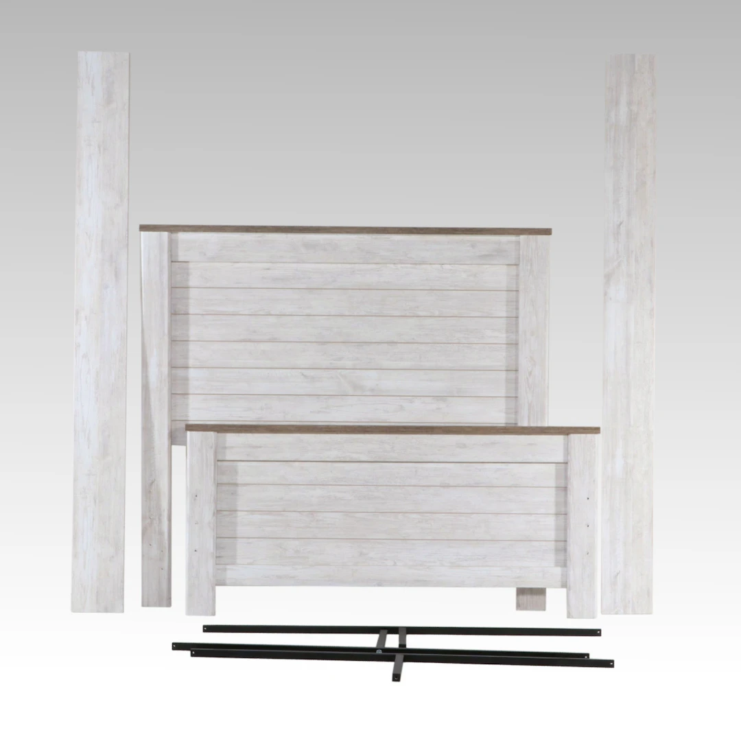 Signature Design by Ashley Full Size Panel Bed, 21st Century