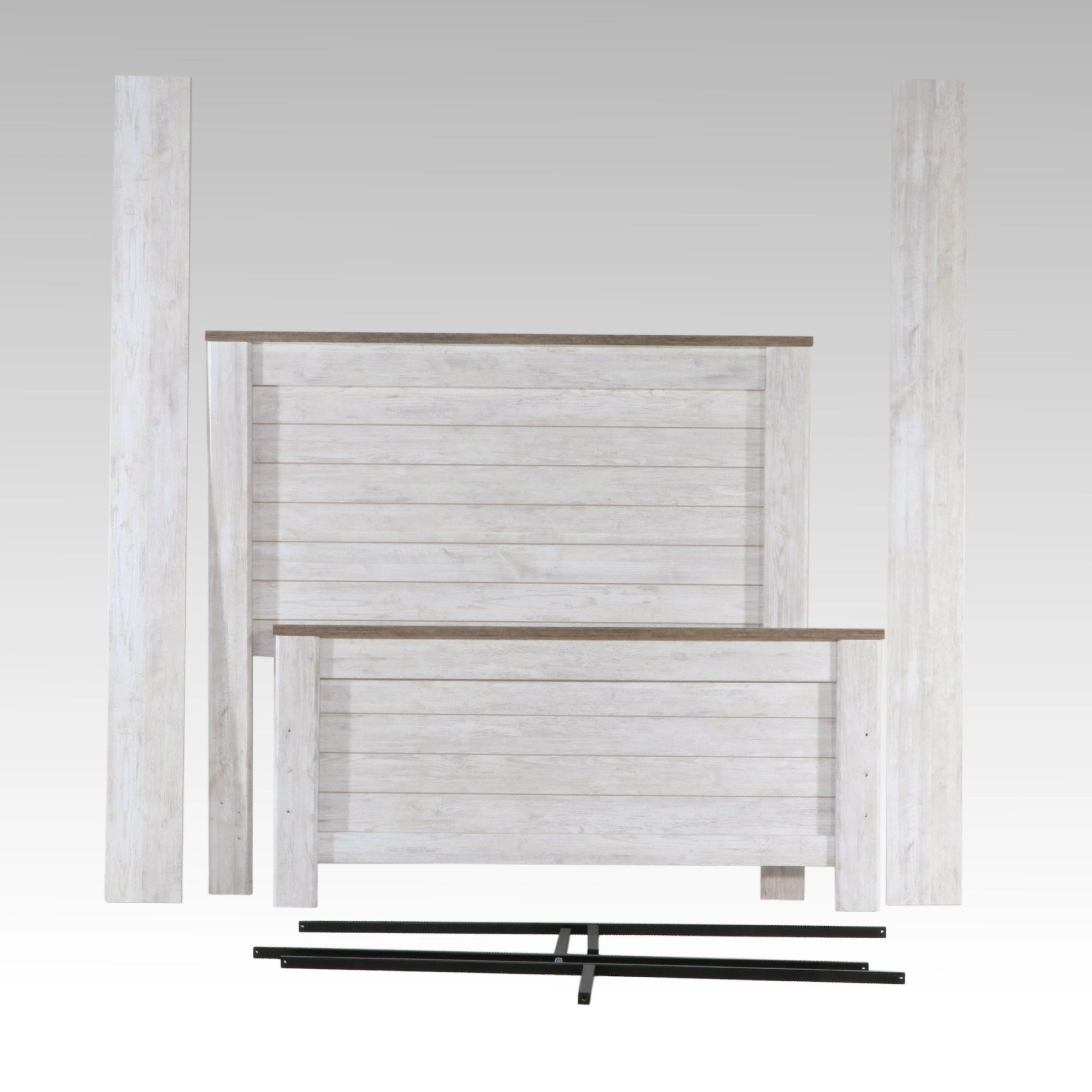 Signature Design by Ashley Full Size Panel Bed, 21st Century