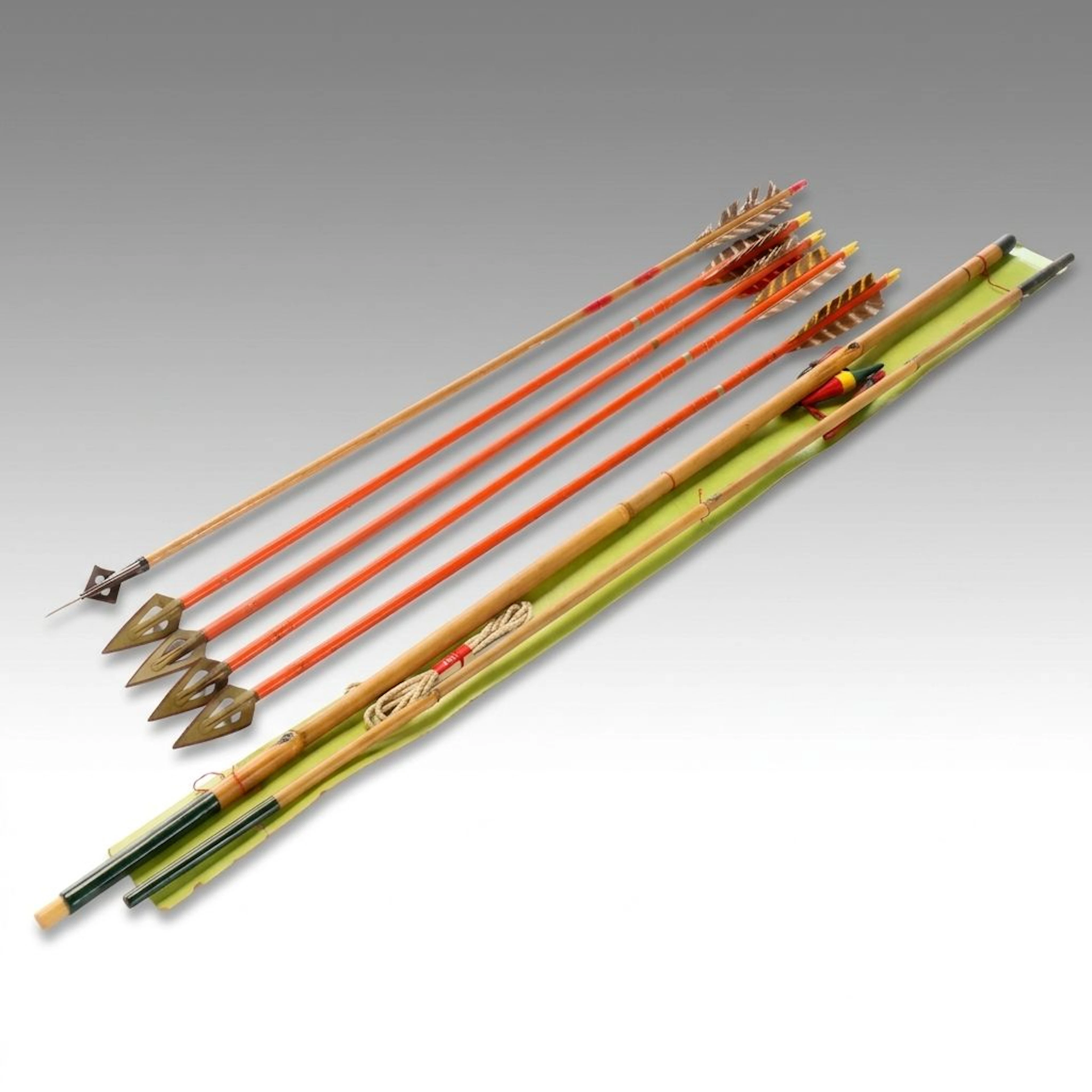 Archery Arrows and Bowstaff