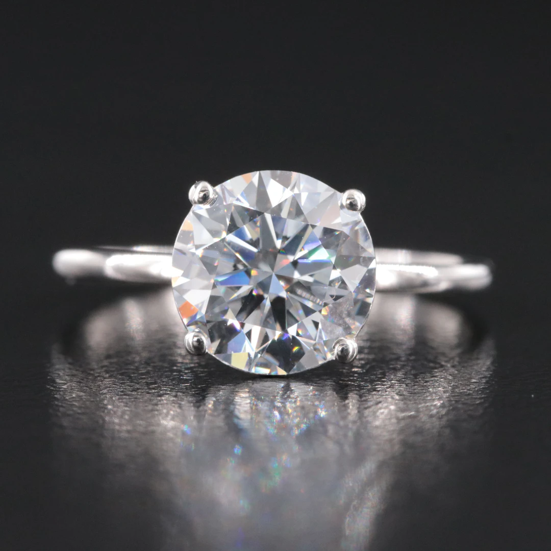 14K 2.20 CT Lab Grown Diamond Ring with IGI Report