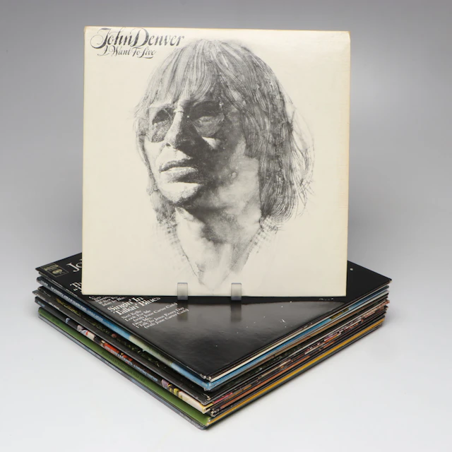 John Denver, Johnny Cash, Glen Campbell and More Country Vinyl Records
