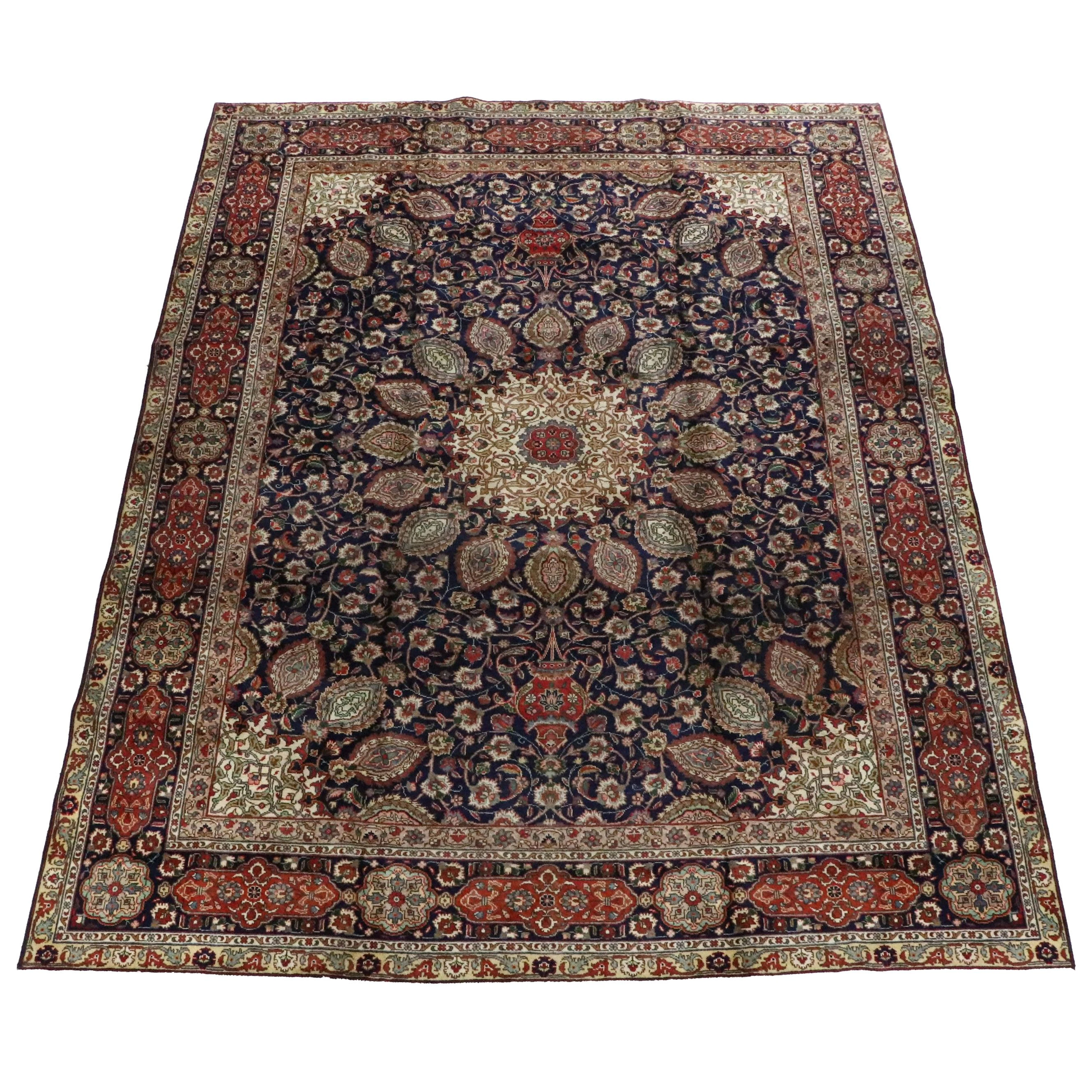 9'11 x 12'9 Hand-Knotted Persian Ardabil Room-Sized Rug
