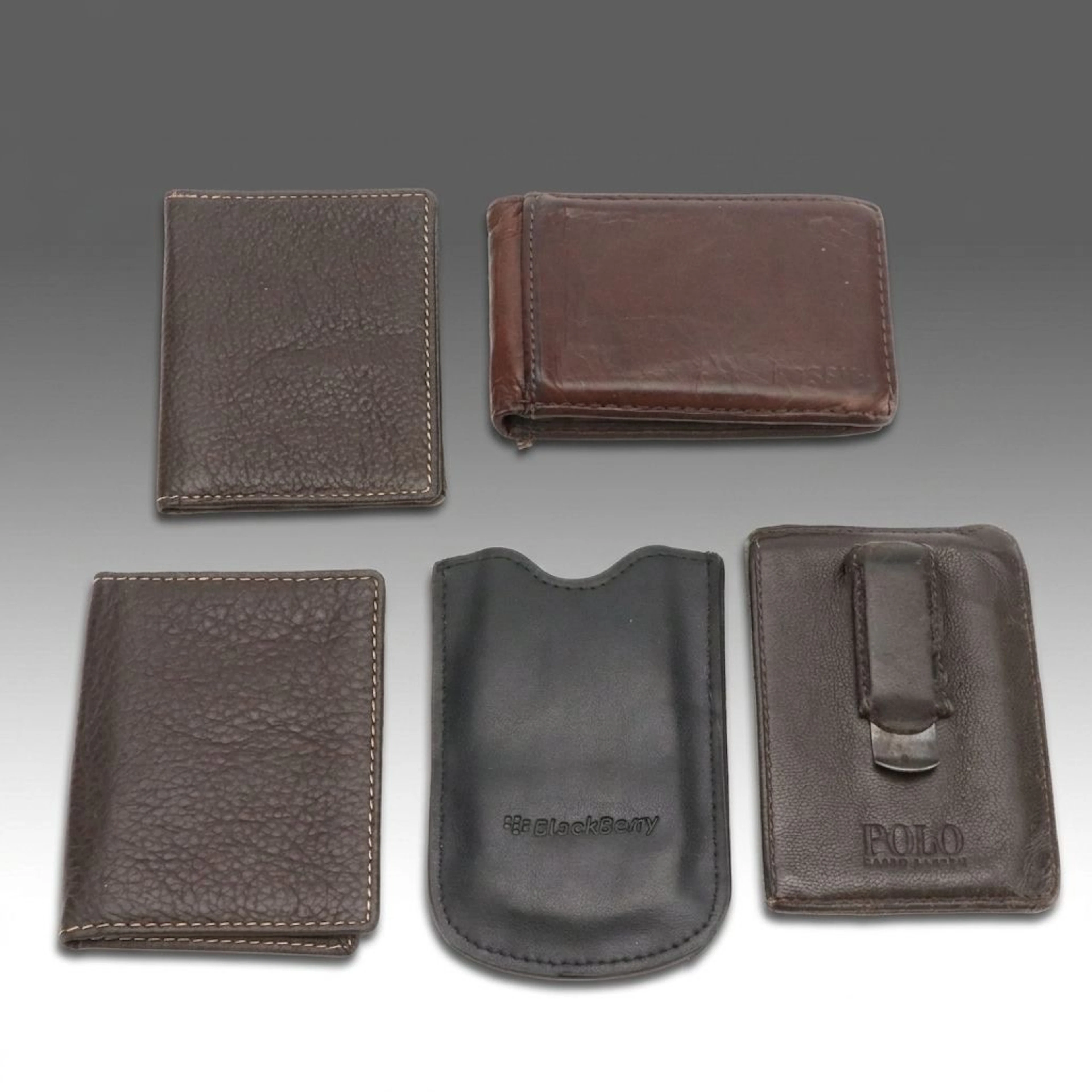 Polo Ralph Lauren and Fossil Belt Clips, BlackBerry Pocket Pouch