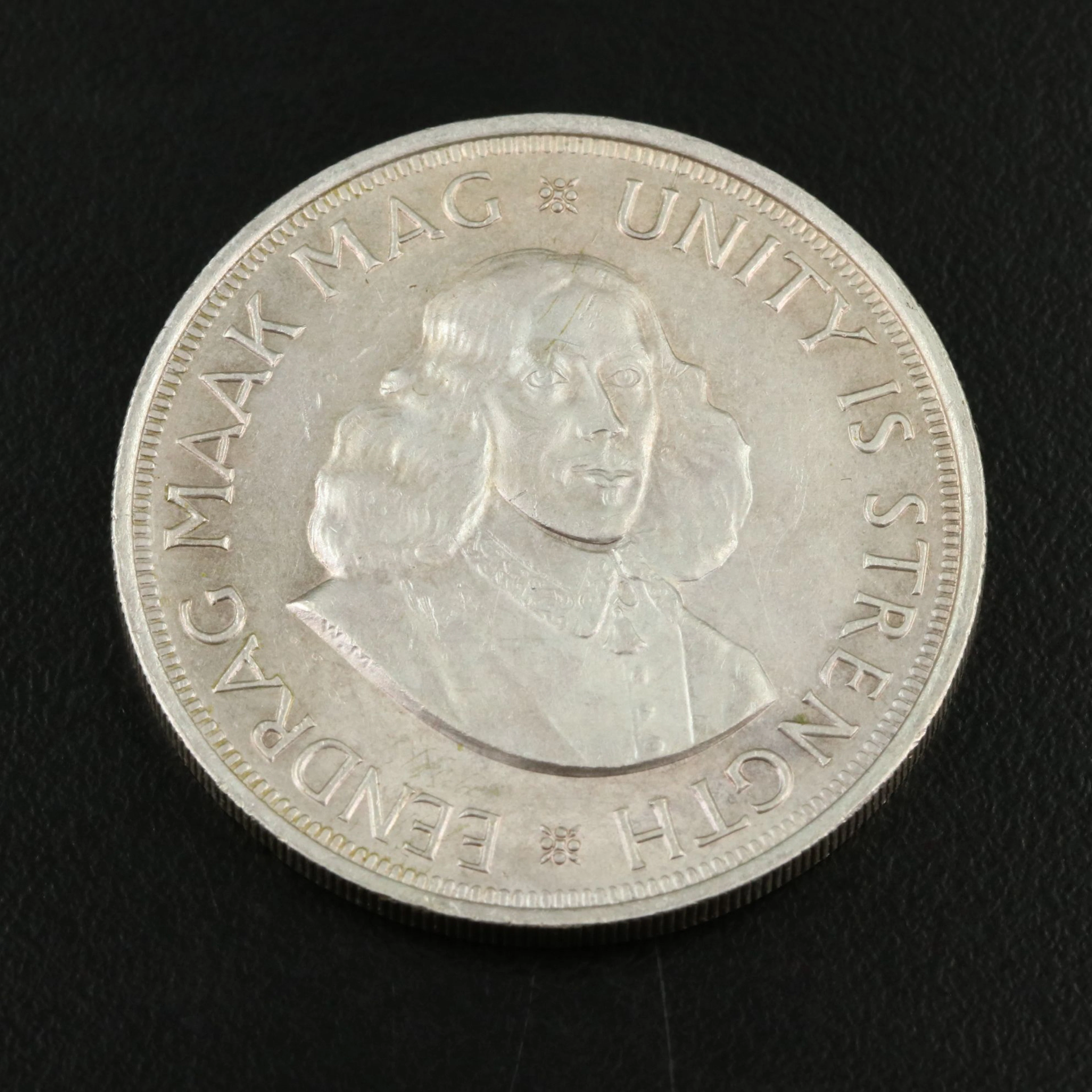 1963 South Africa Fifty Cent Silver Coin