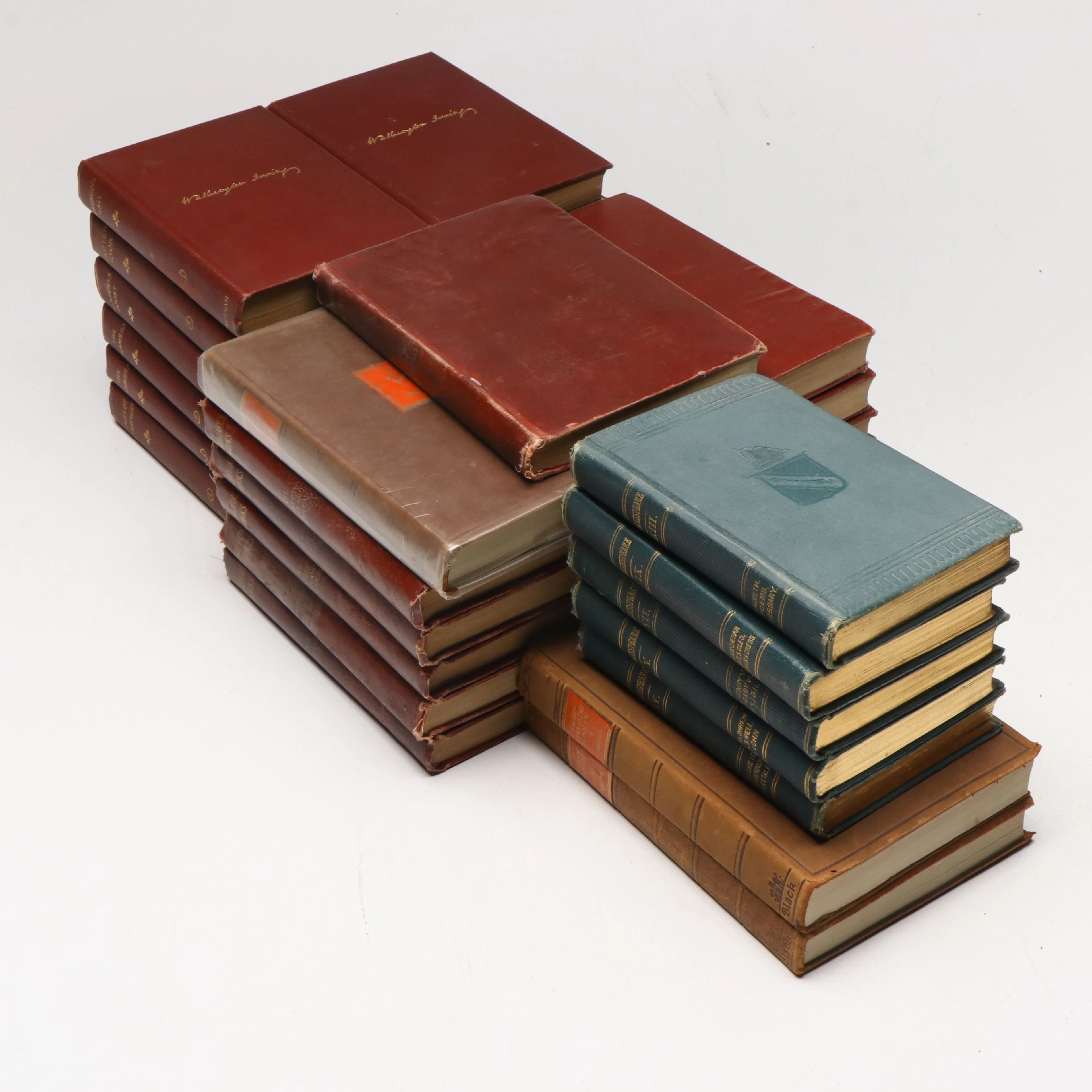 "The Sketch Book" and More by Washington Irving with Shakespeare and