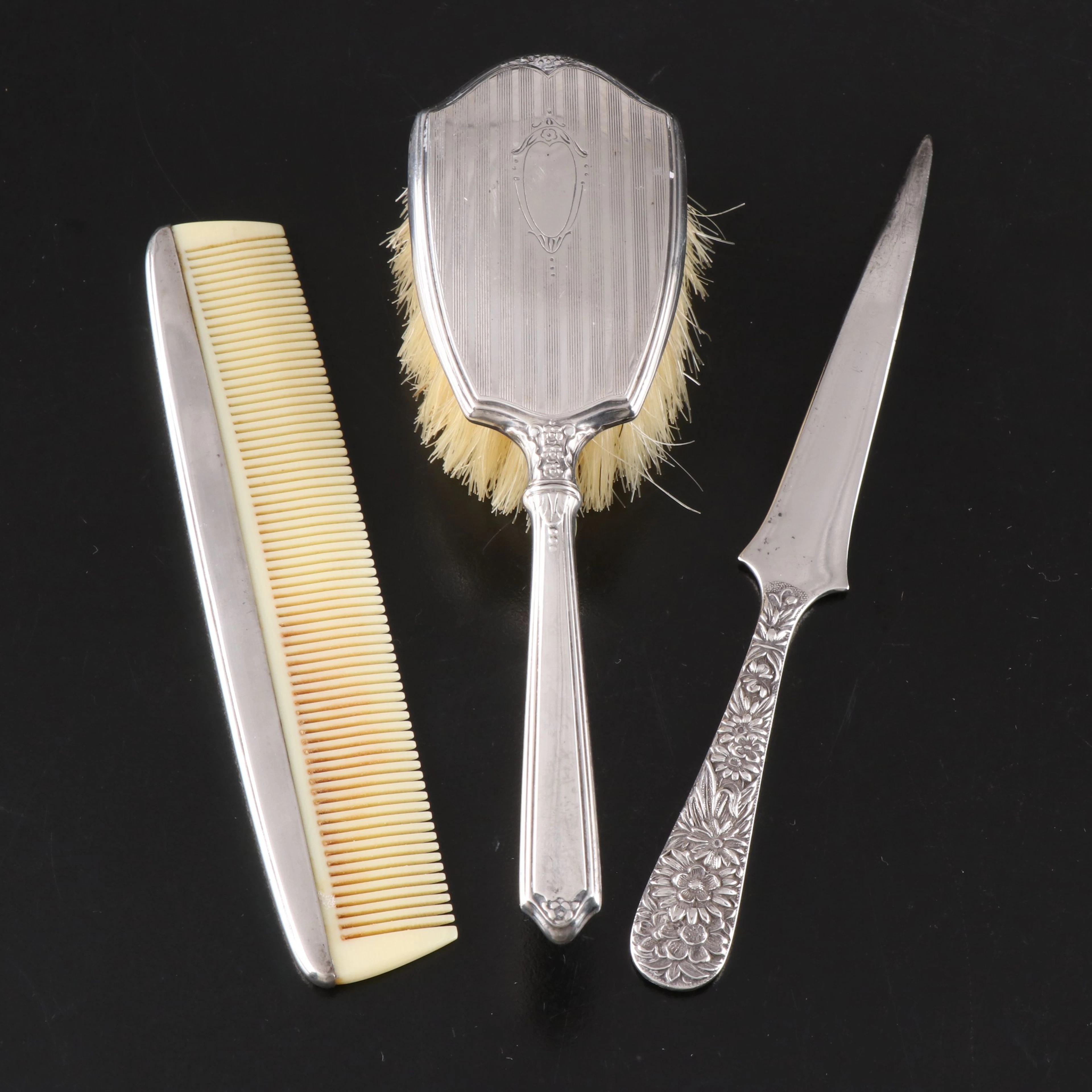 Kirk Stieff "Repoussé" Letter Opener and More Sterling Silver Vanity