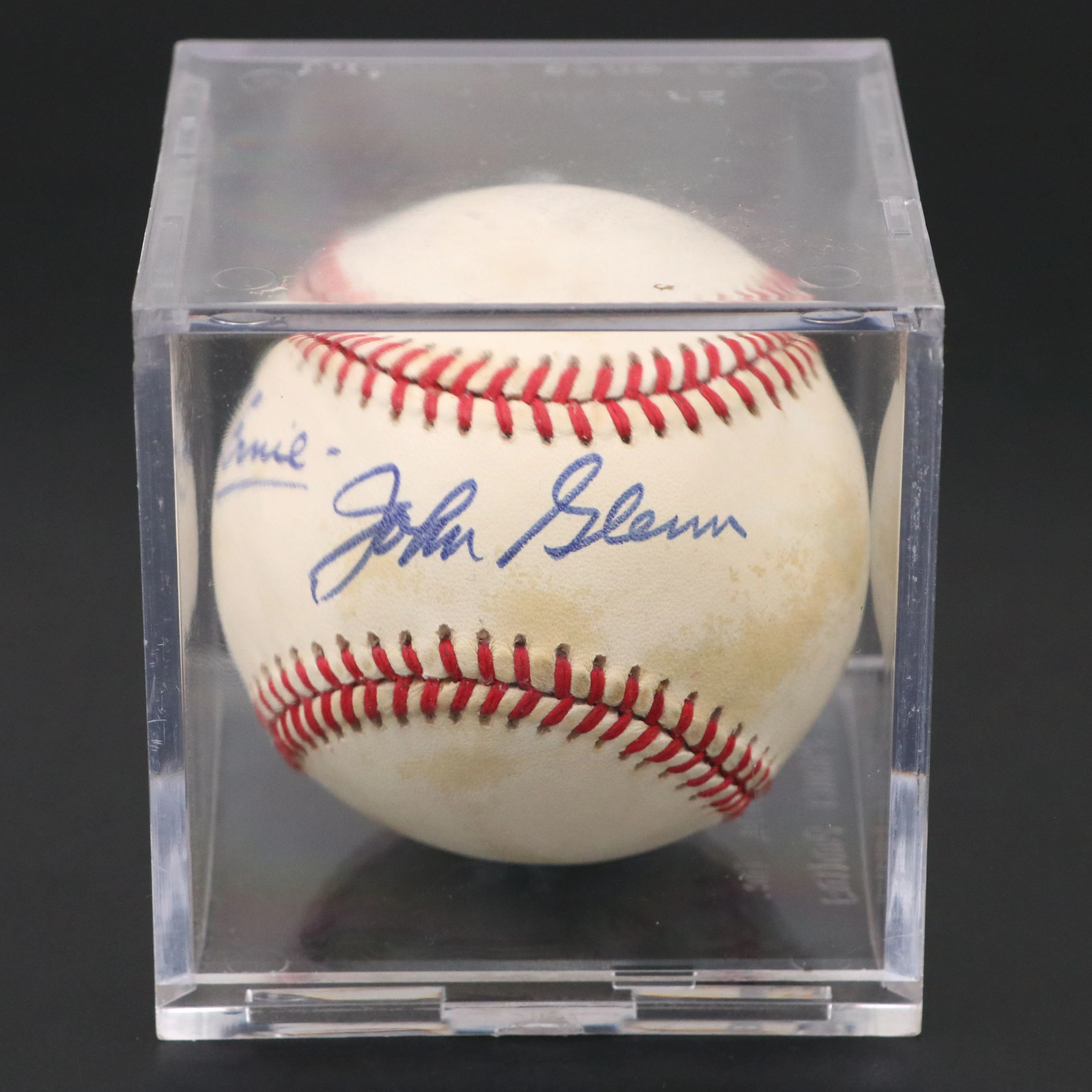 John Glenn Signed Rawlings Official American League Baseball