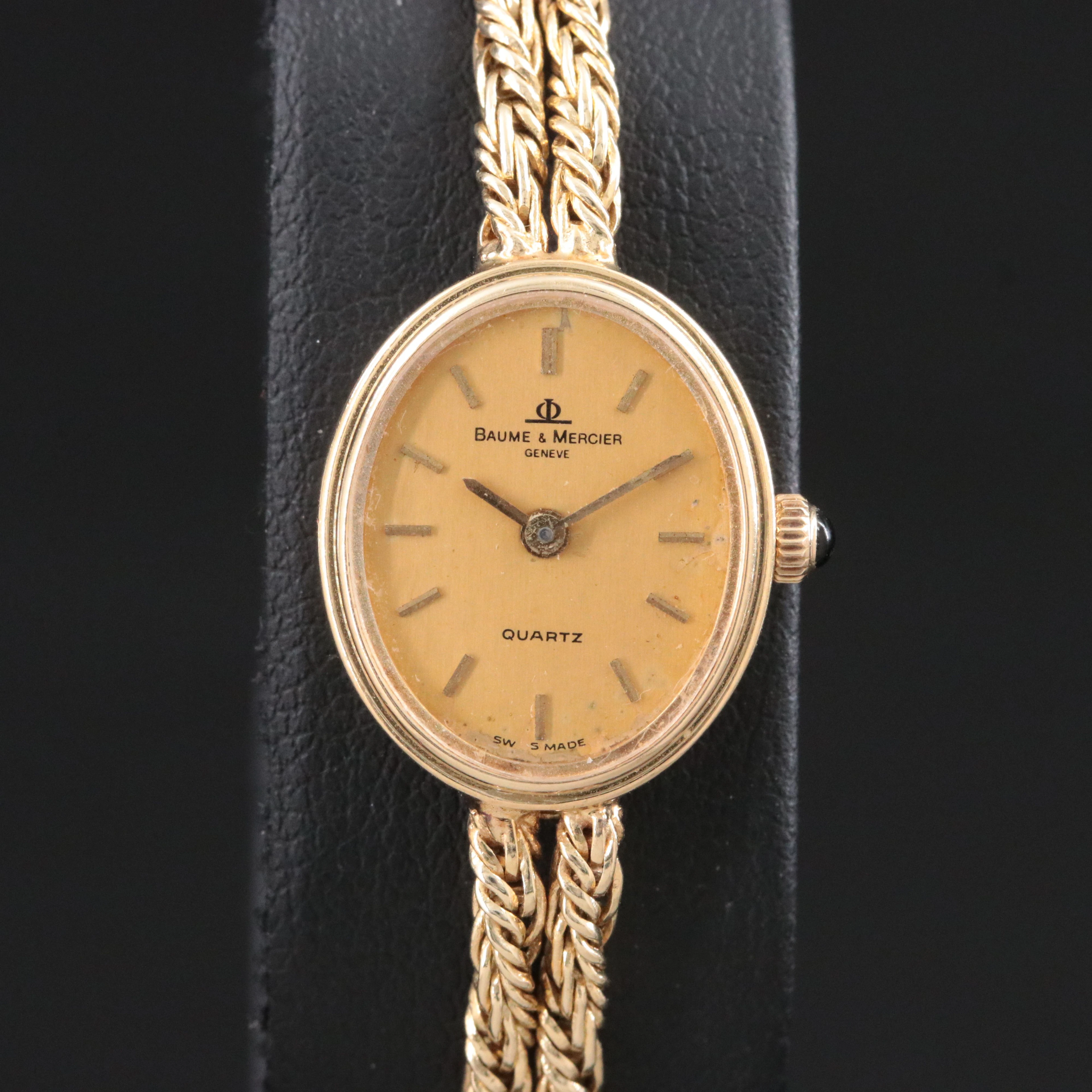 14K Baume & Mercier Swiss Quartz Watch