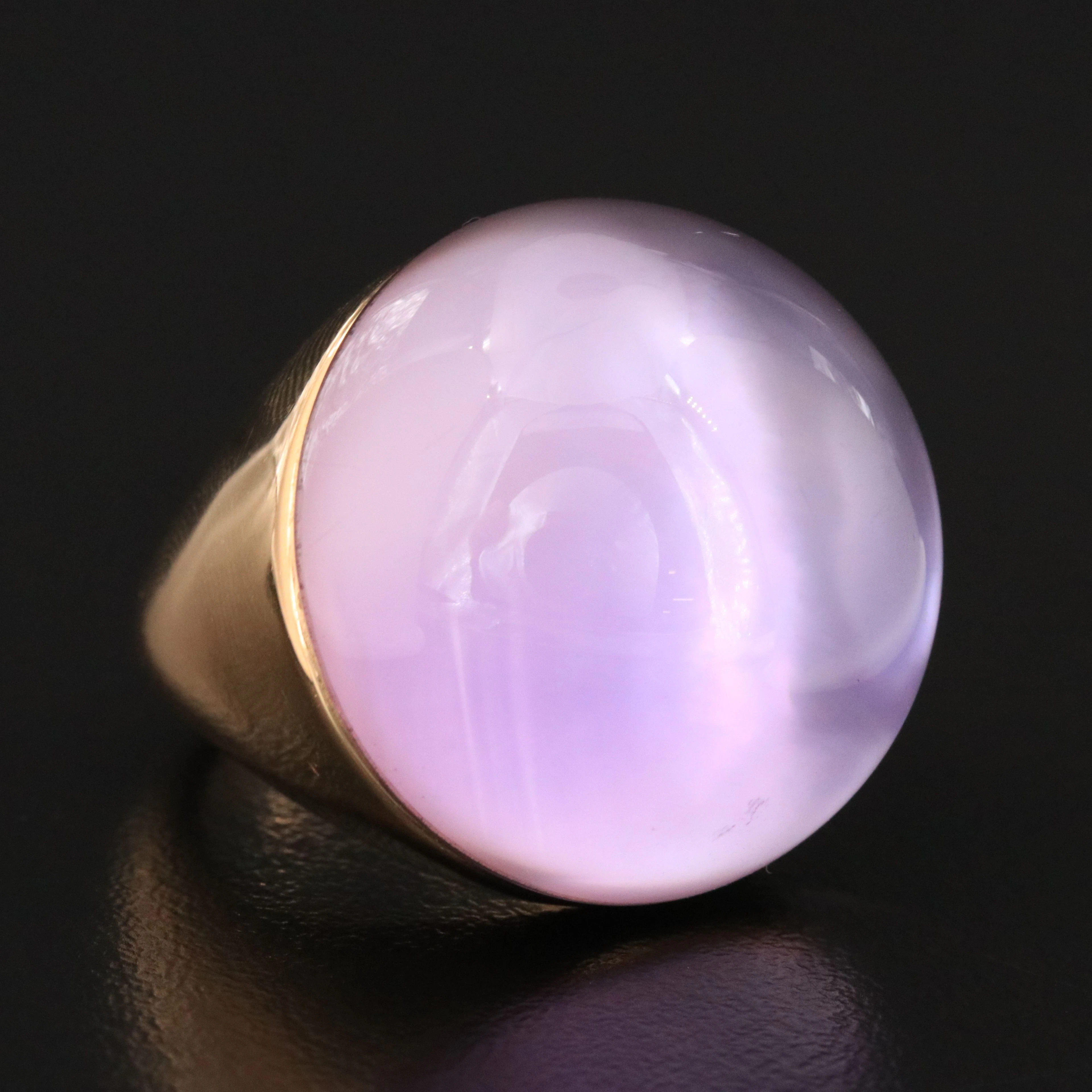 Roberto Coin 18K Amethyst and Mother of Pearl Cocktail Ring