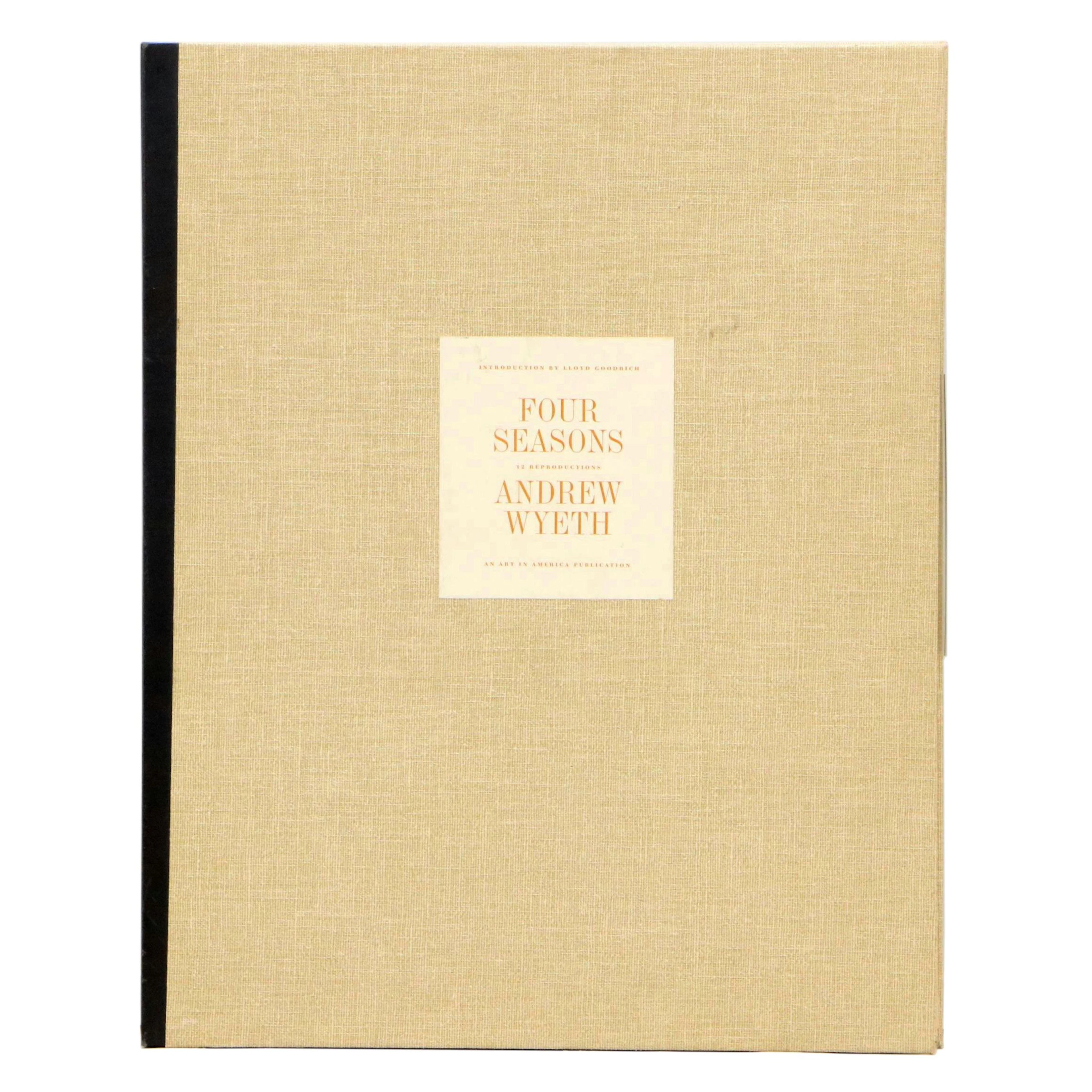 "Four Seasons" Collection of Offset Lithographs After Andrew Wyeth