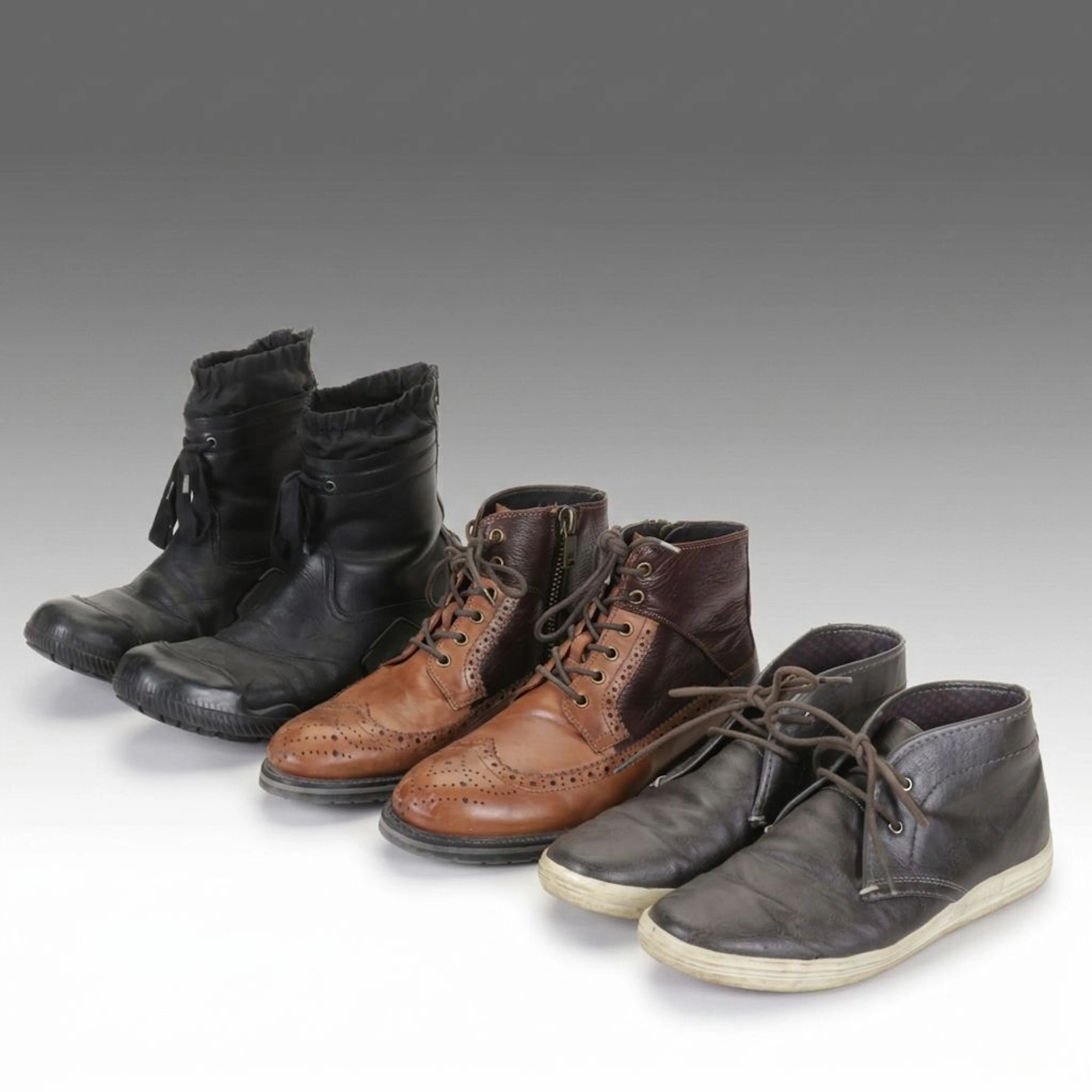 Men's Kenneth Cole Brogue Ankle Boots with Ben Sherman & More Boots