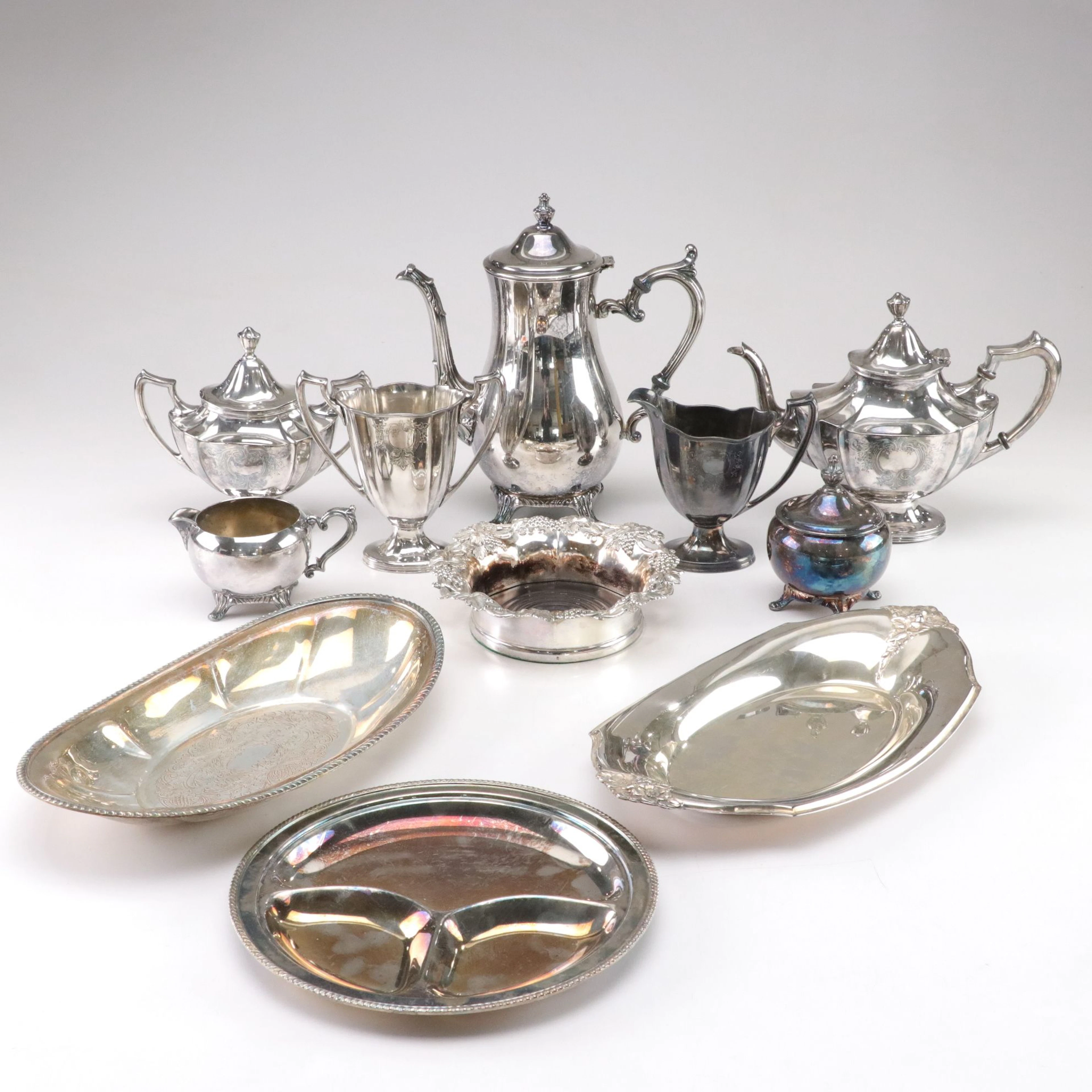 Wm Rogers, Wallace Bros, & Wilcox International Silver Co Silver Plate