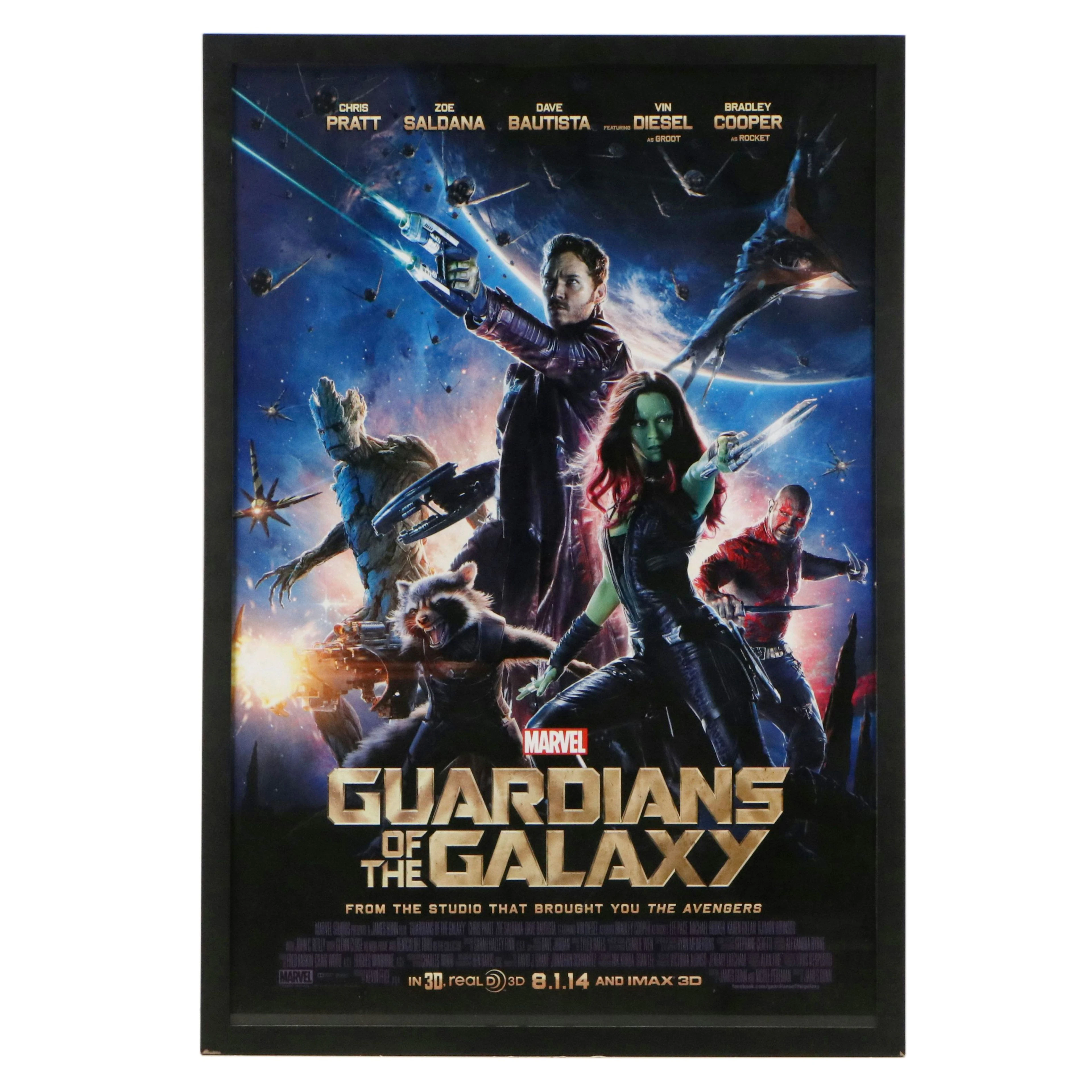Marvel "Guardians of the Galaxy" Digital Poster, 21st Century
