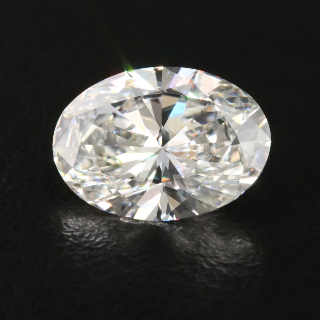 Loose 3.47 CT Lab Grown Diamond with IGI Report