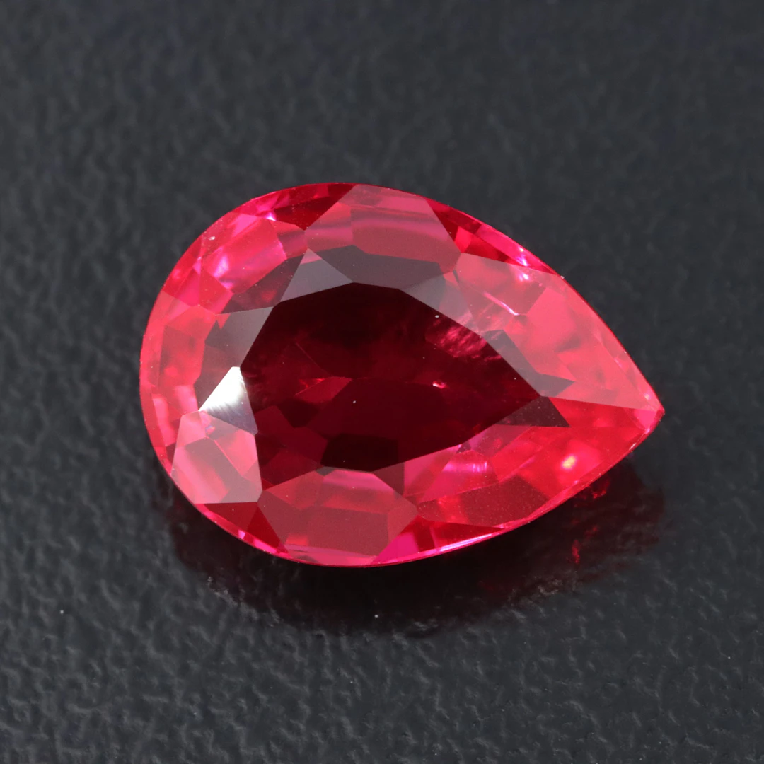 Loose 6.93 CT Lab Grown Ruby
