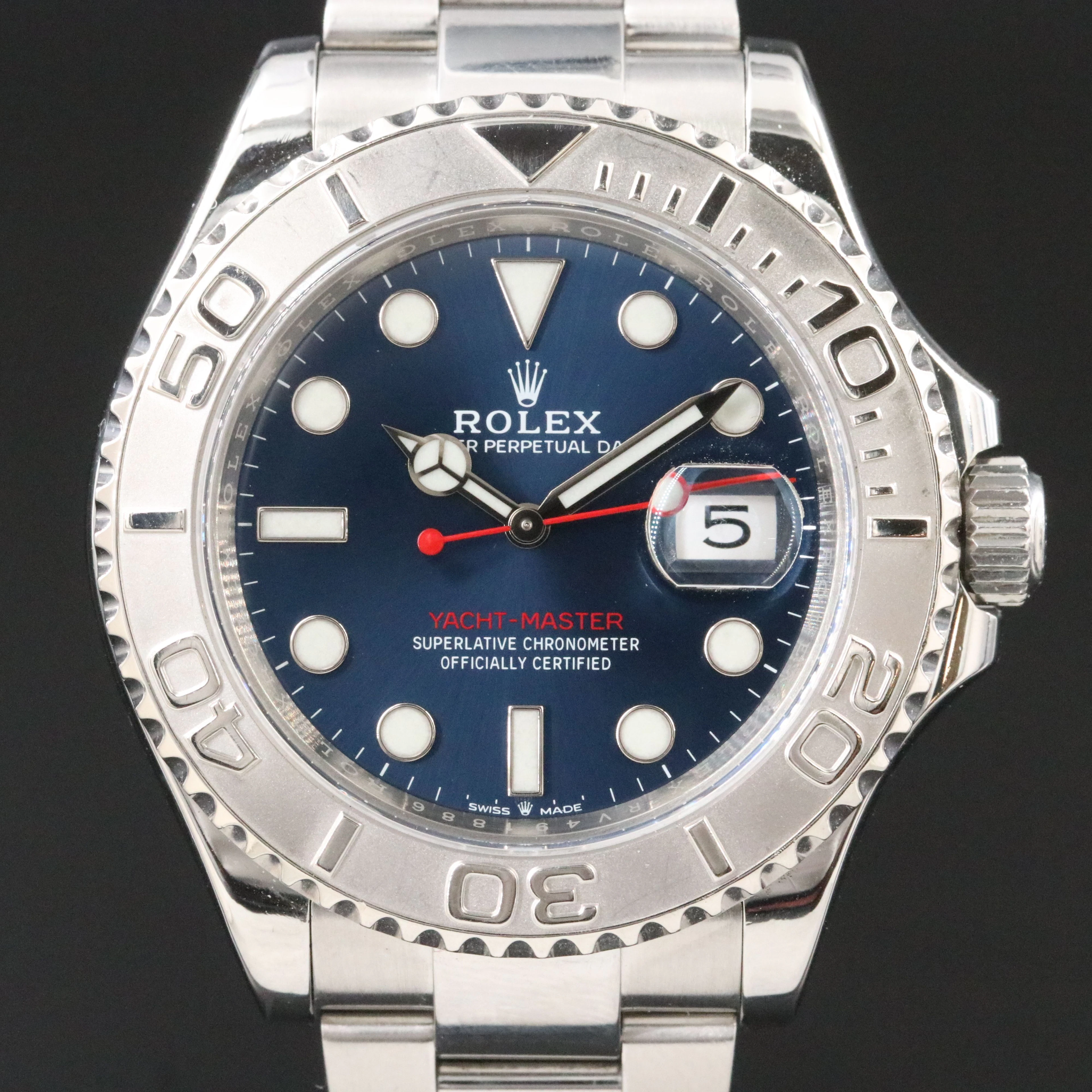 Rolex Yacht-Master 126622 Platinum & Steel 40mm Automatic Watch c.2019