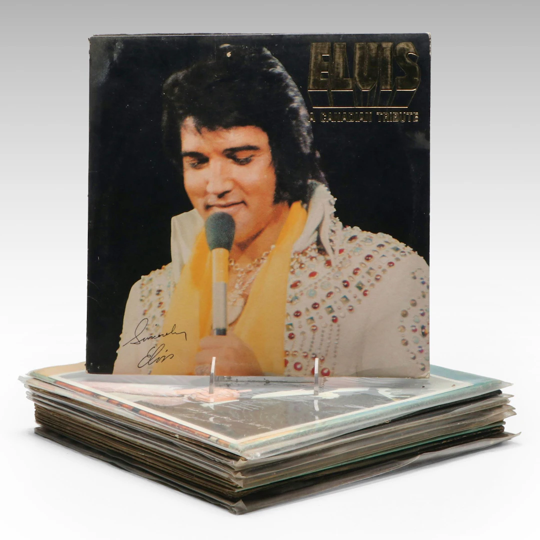 "A Canadian Tribute" and More Elvis Presley Vinyl Records Including