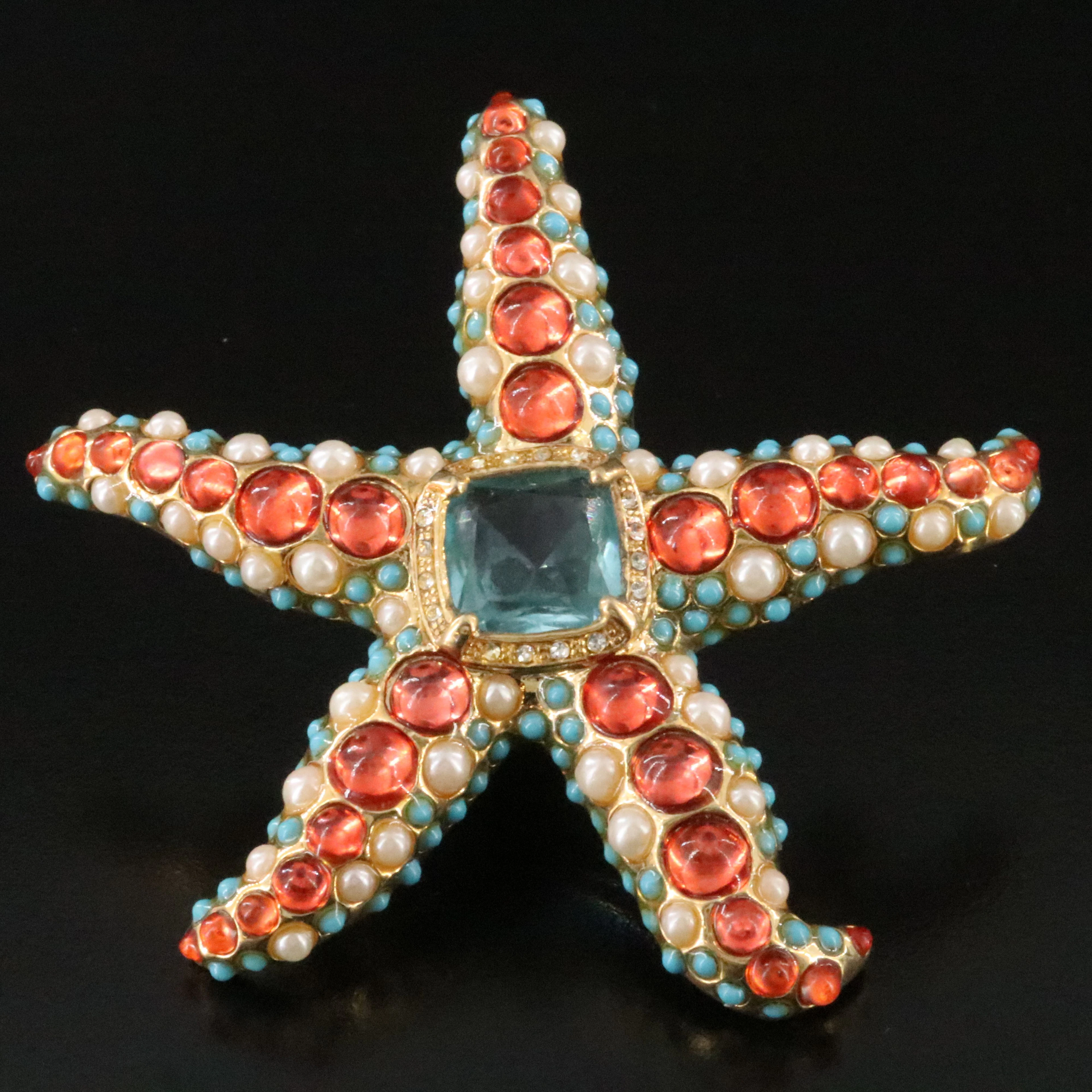 Kenneth Jay Lane Starfish Brooch