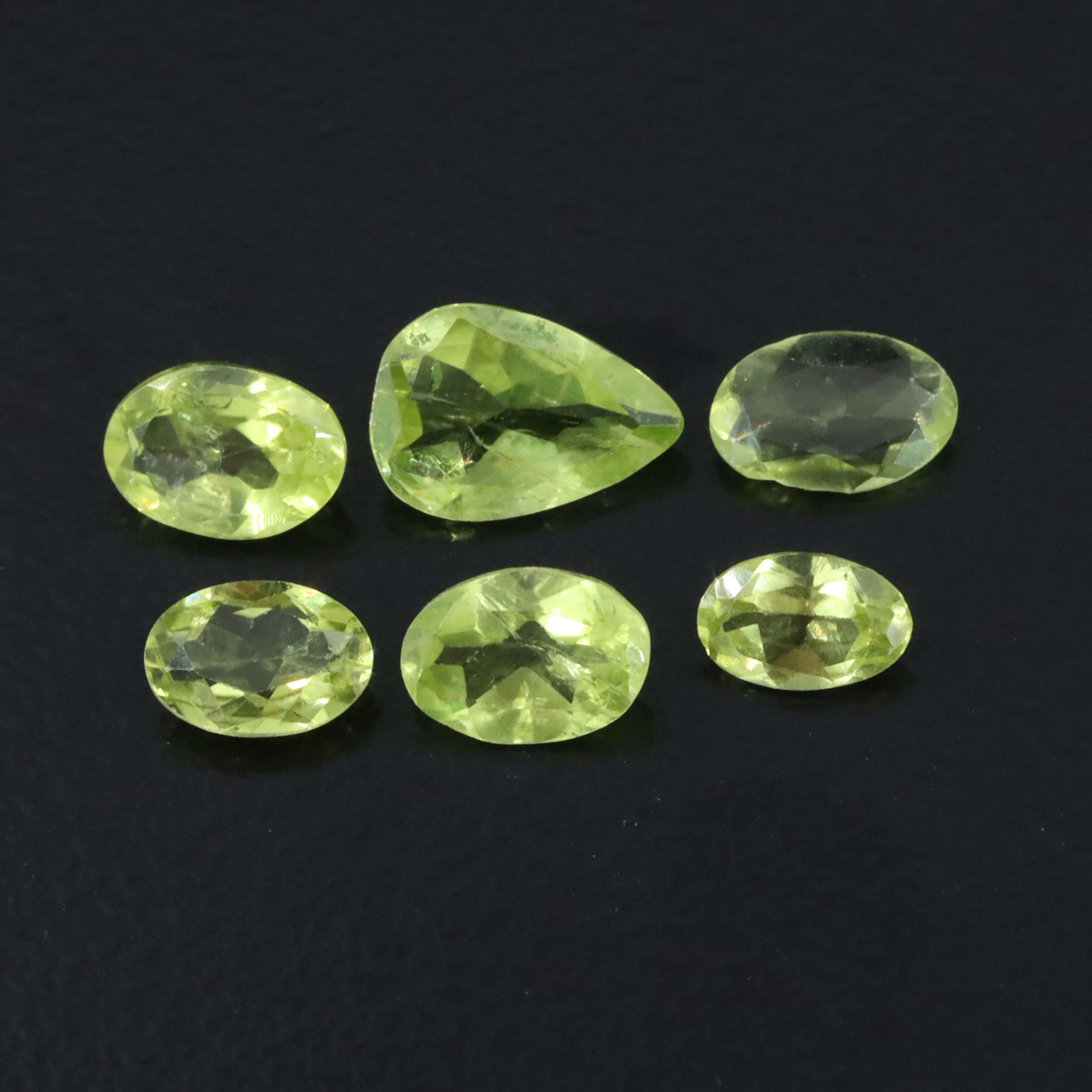 Loose 4.02 CTW Peridot Lot