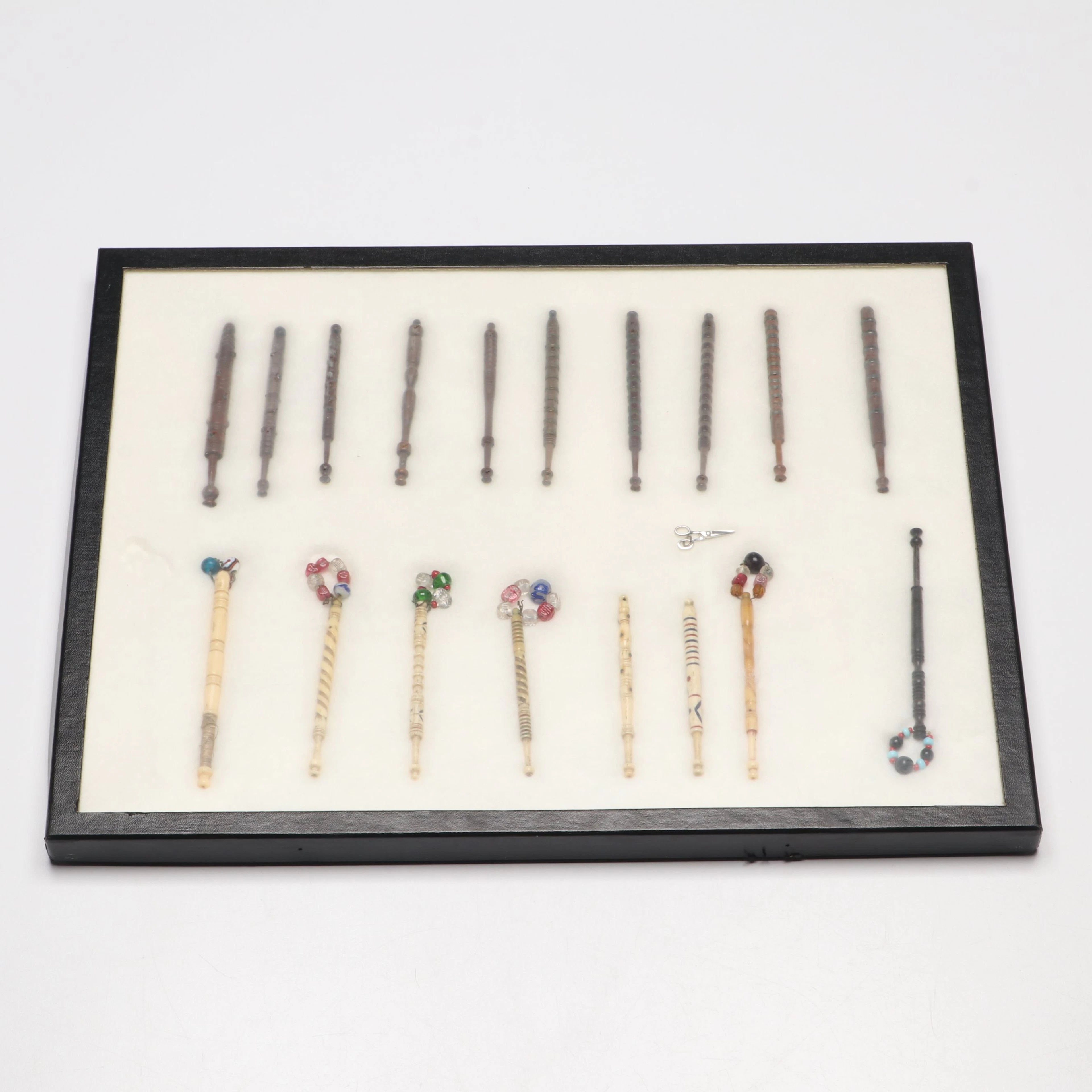 English Lace Bobbins, 19th Century