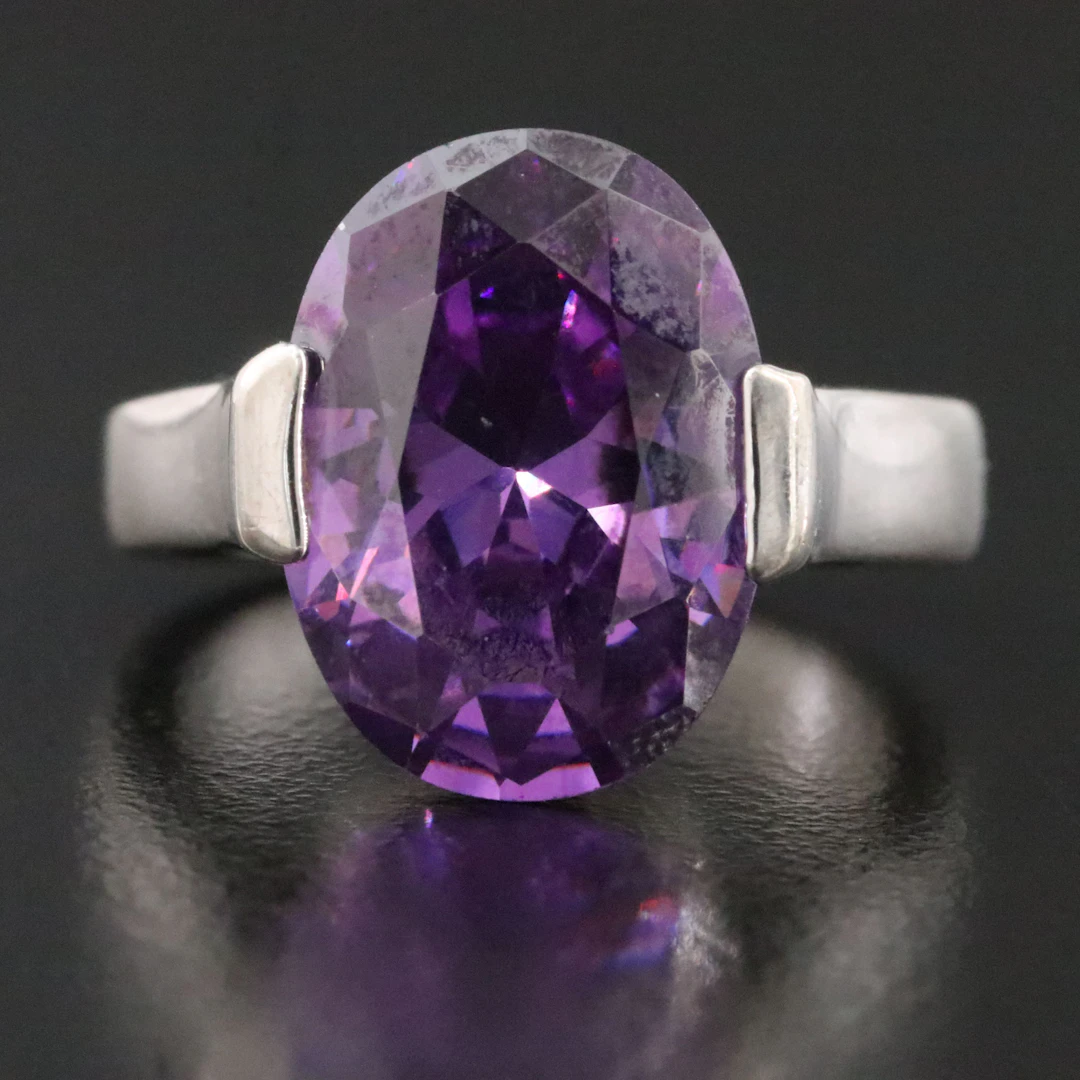 CZ Solitaire Ring