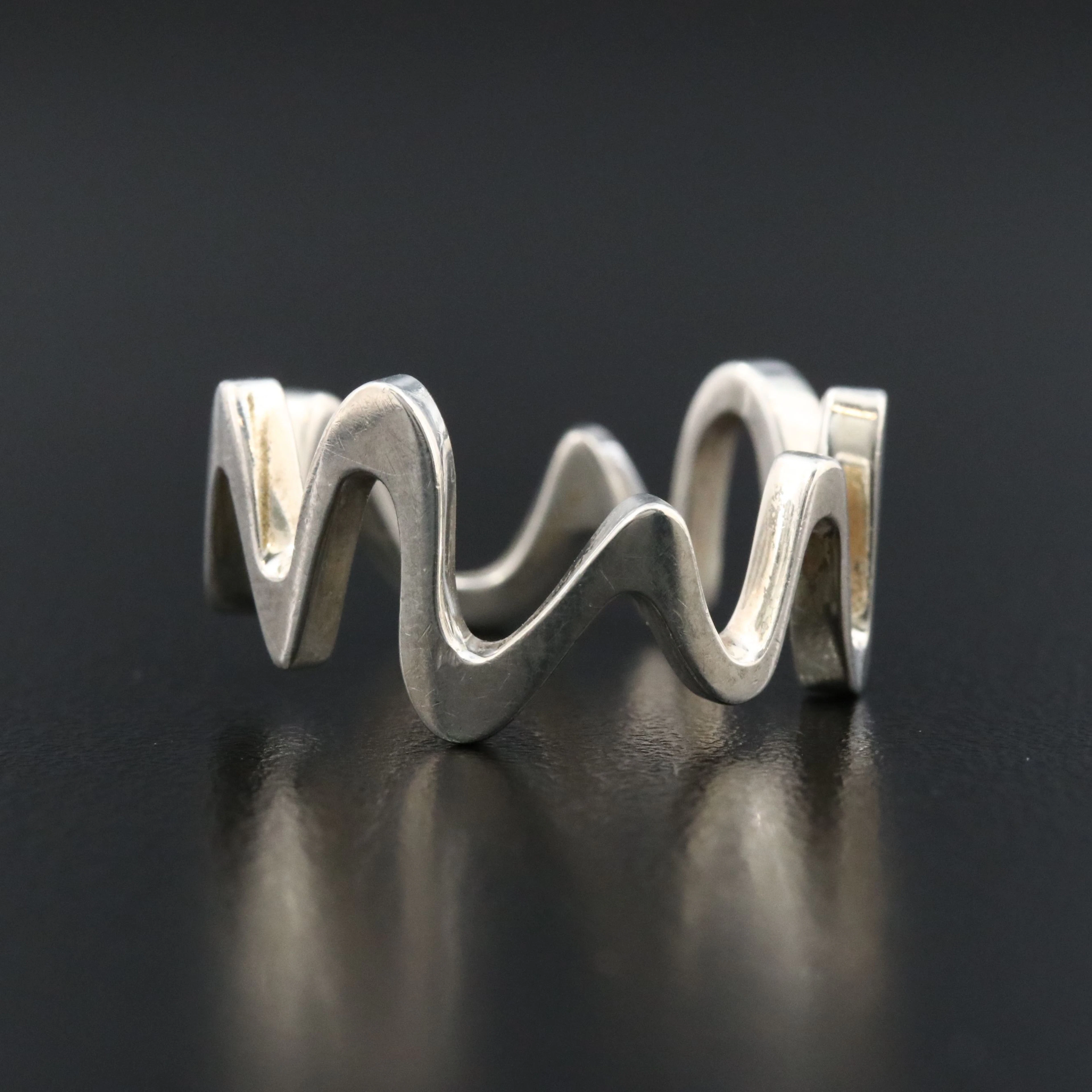 Frank Gehry for Tiffany & Co. Sterling Equus Ring