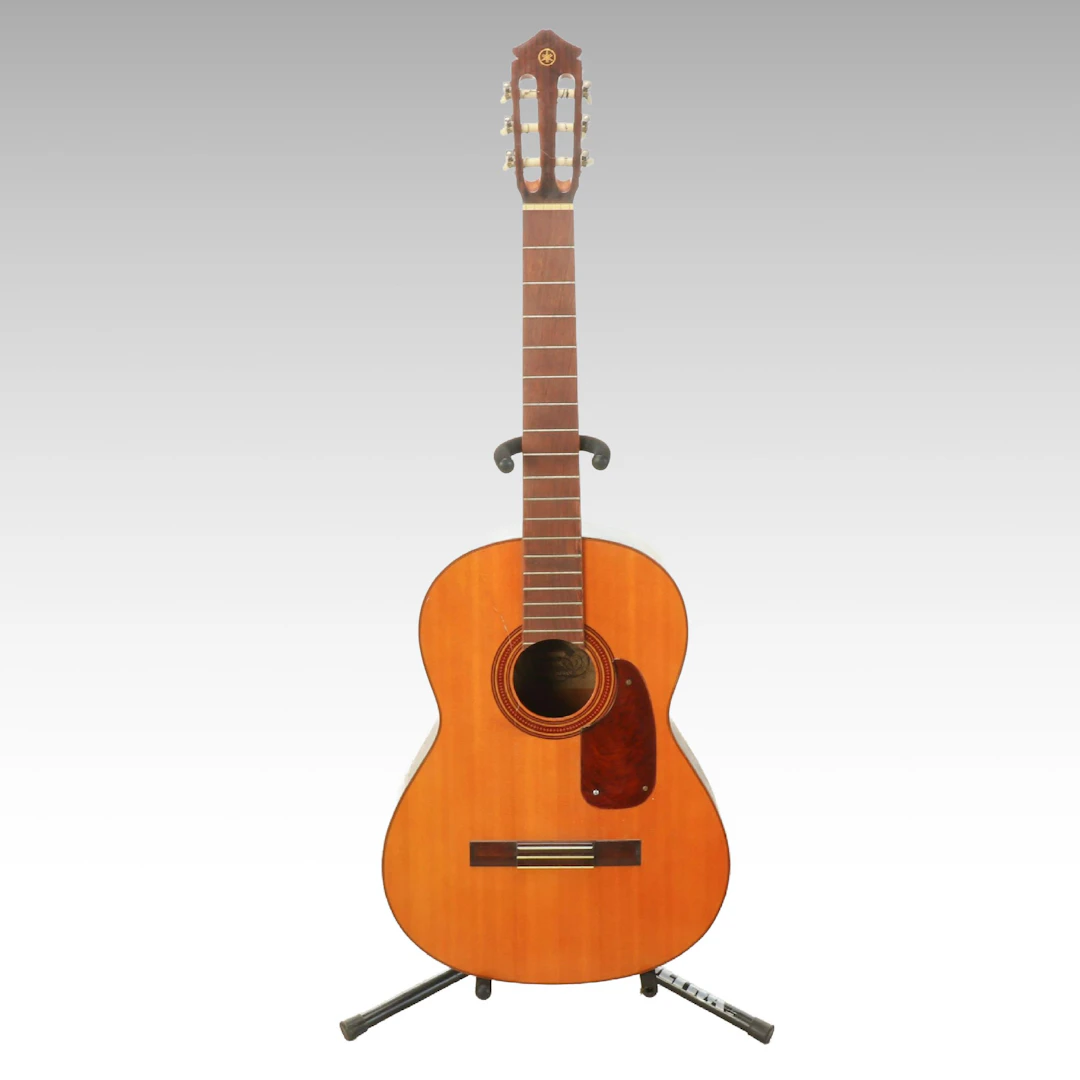 Yamaha Model G-50A Classical Acoustic Guitar with Case, 1970s