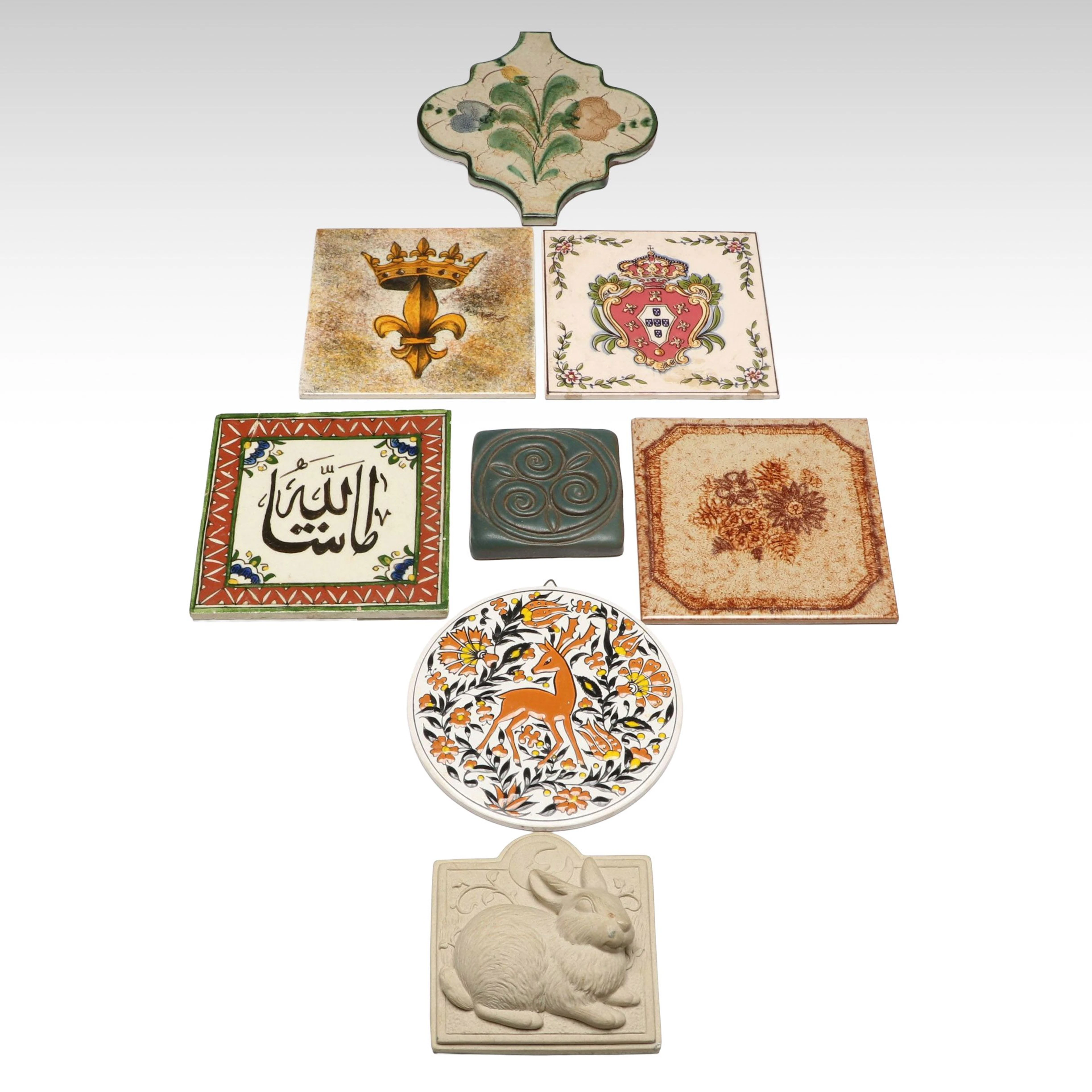 Greek, Italian, Portuguese and Other Decorative Ceramic Tiles