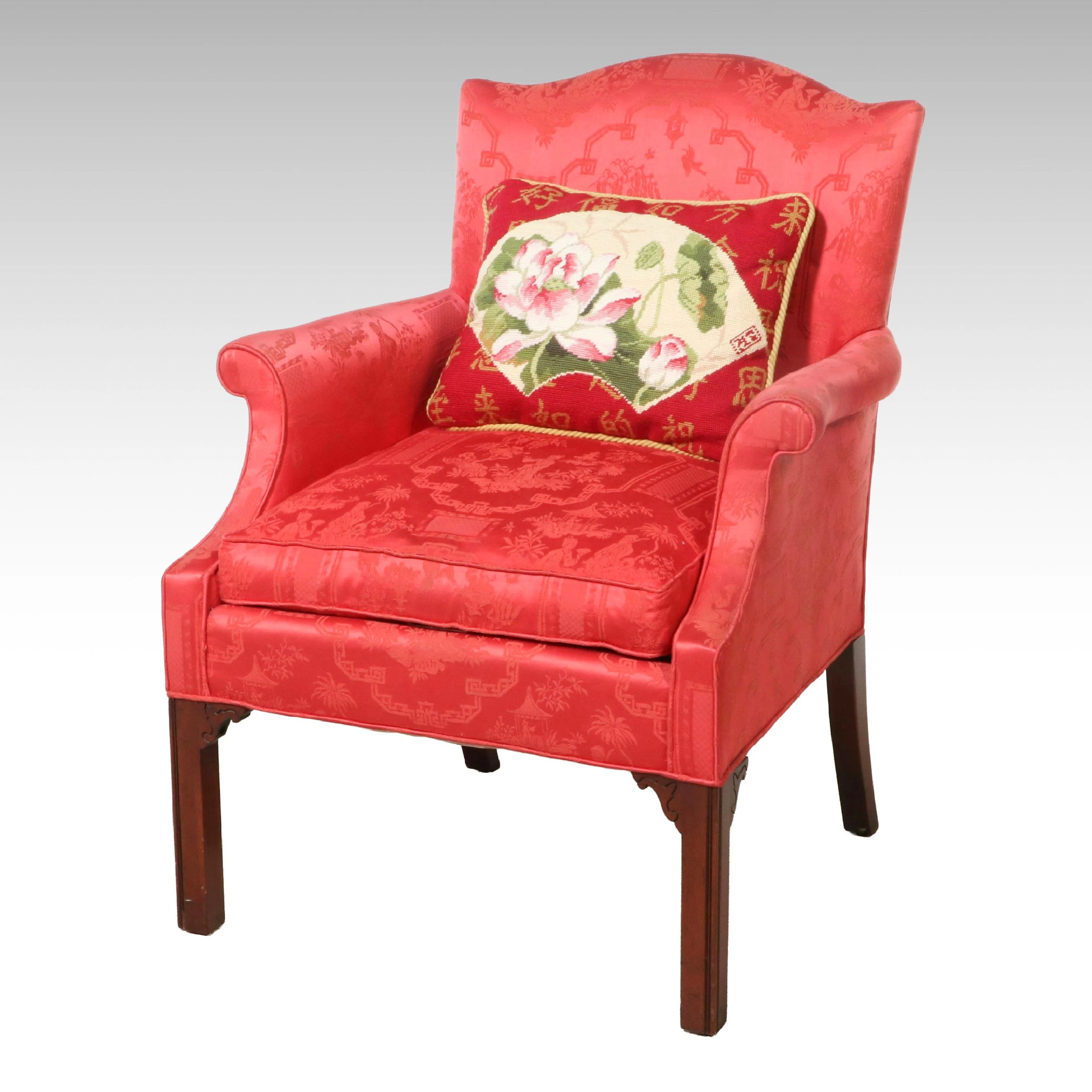 Hickory Chair Chippendale Style Armchair