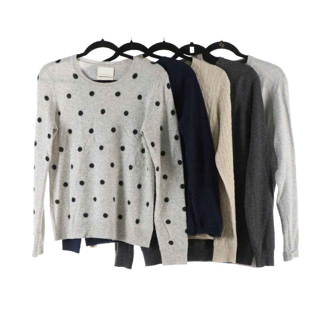 Cashmere Sweaters from Cynthia Rowley, Tweeds, Giasone and Peck & Peck