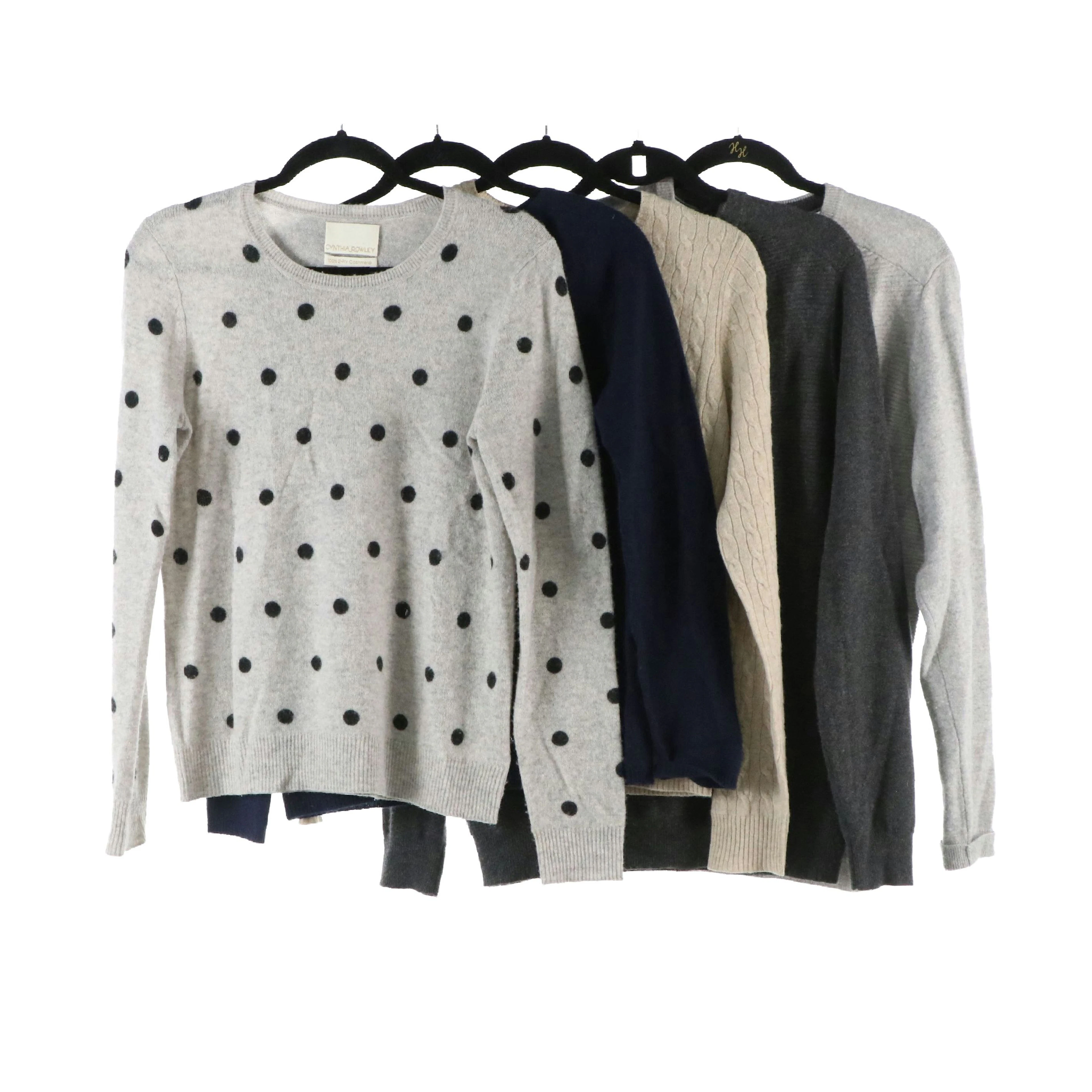 Cashmere Sweaters from Cynthia Rowley, Tweeds, Giasone and Peck & Peck
