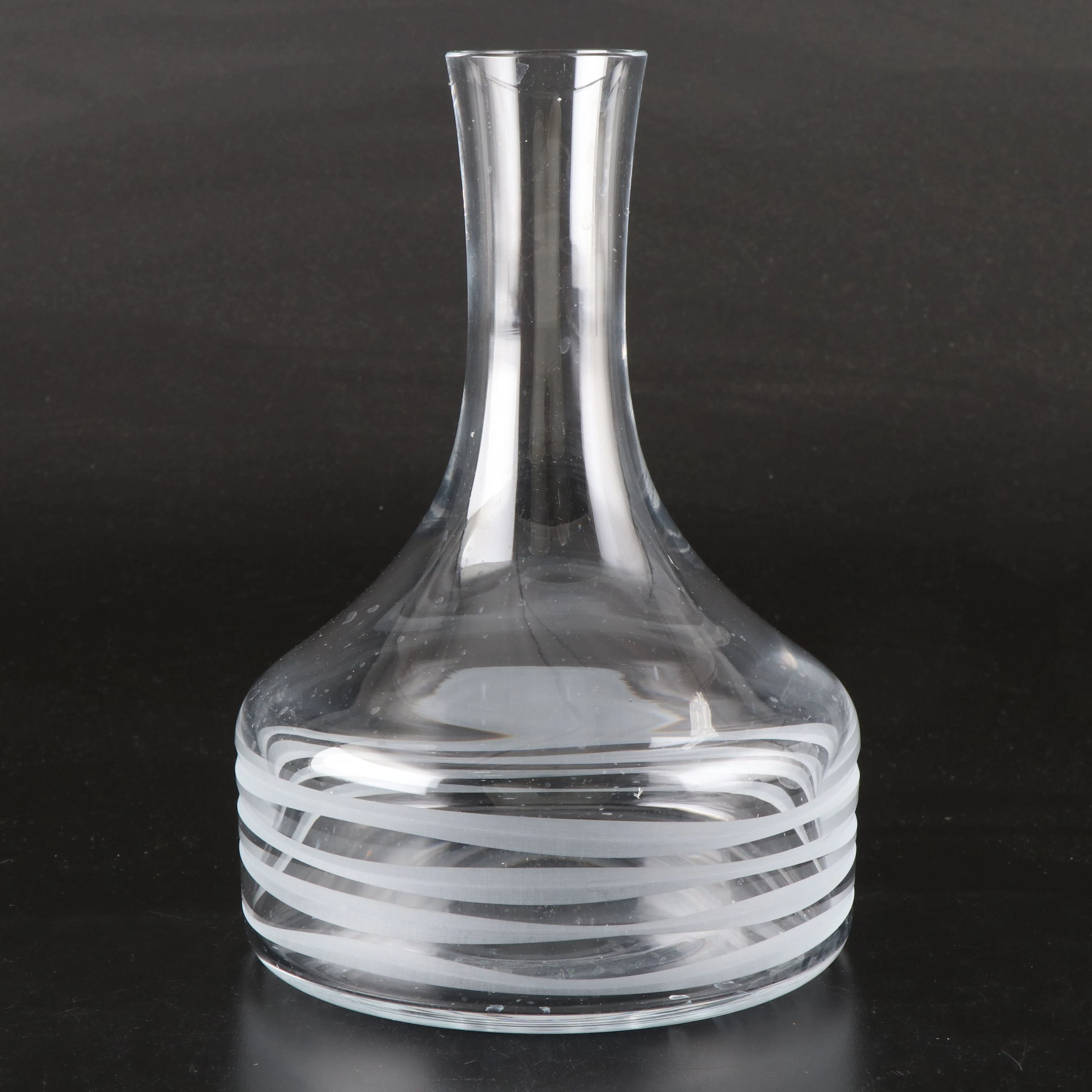 Salviati "Graffiati" Venetian Glass Decanter, 21st Century