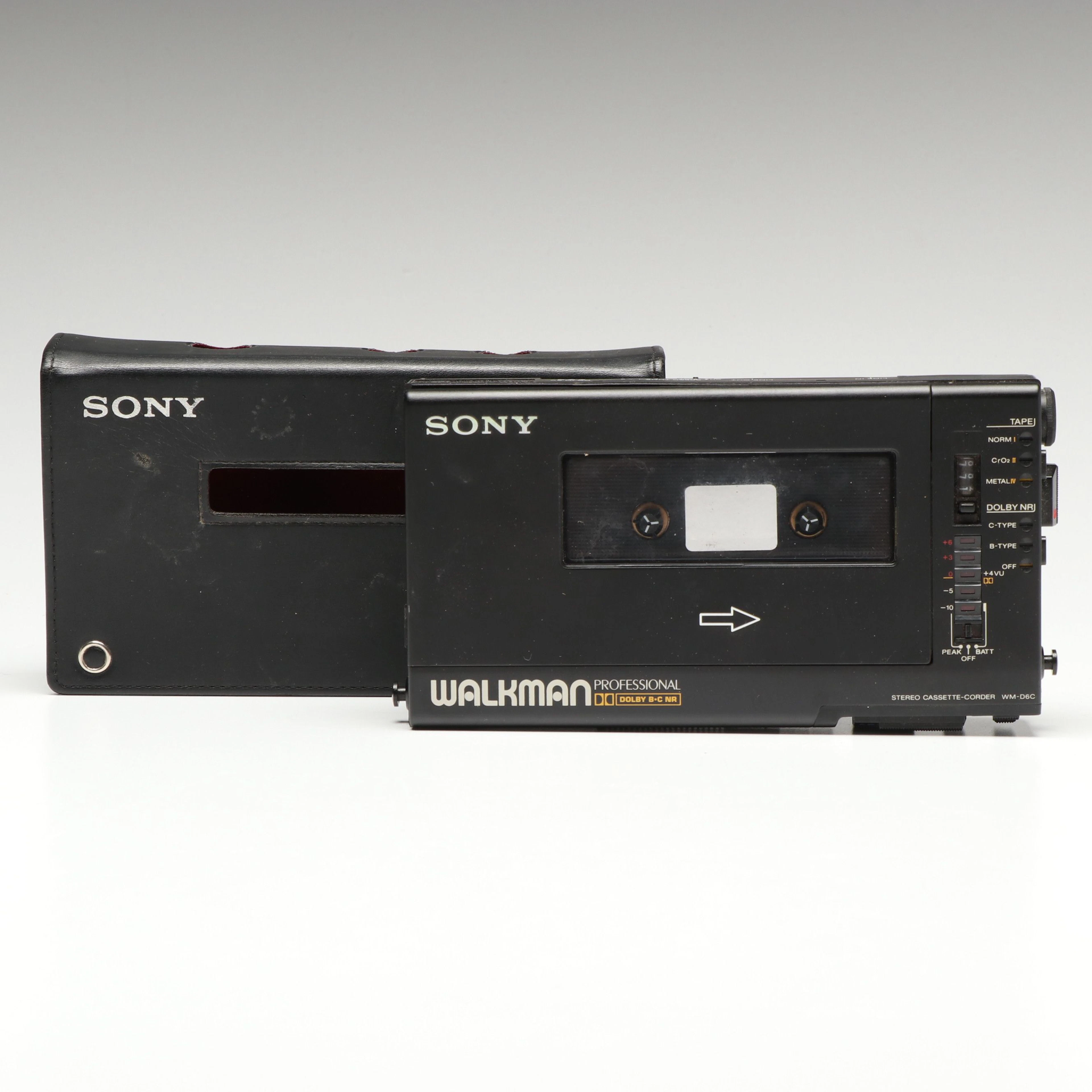 Sony Walkman Professional Stereo Cassette-Corder with Case
