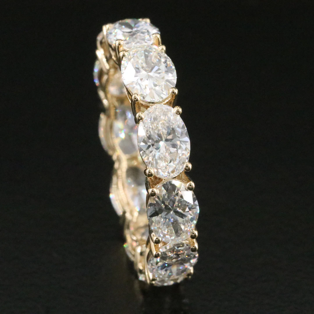 14K 5.70 CTW Lab Grown Diamond Eternity Band