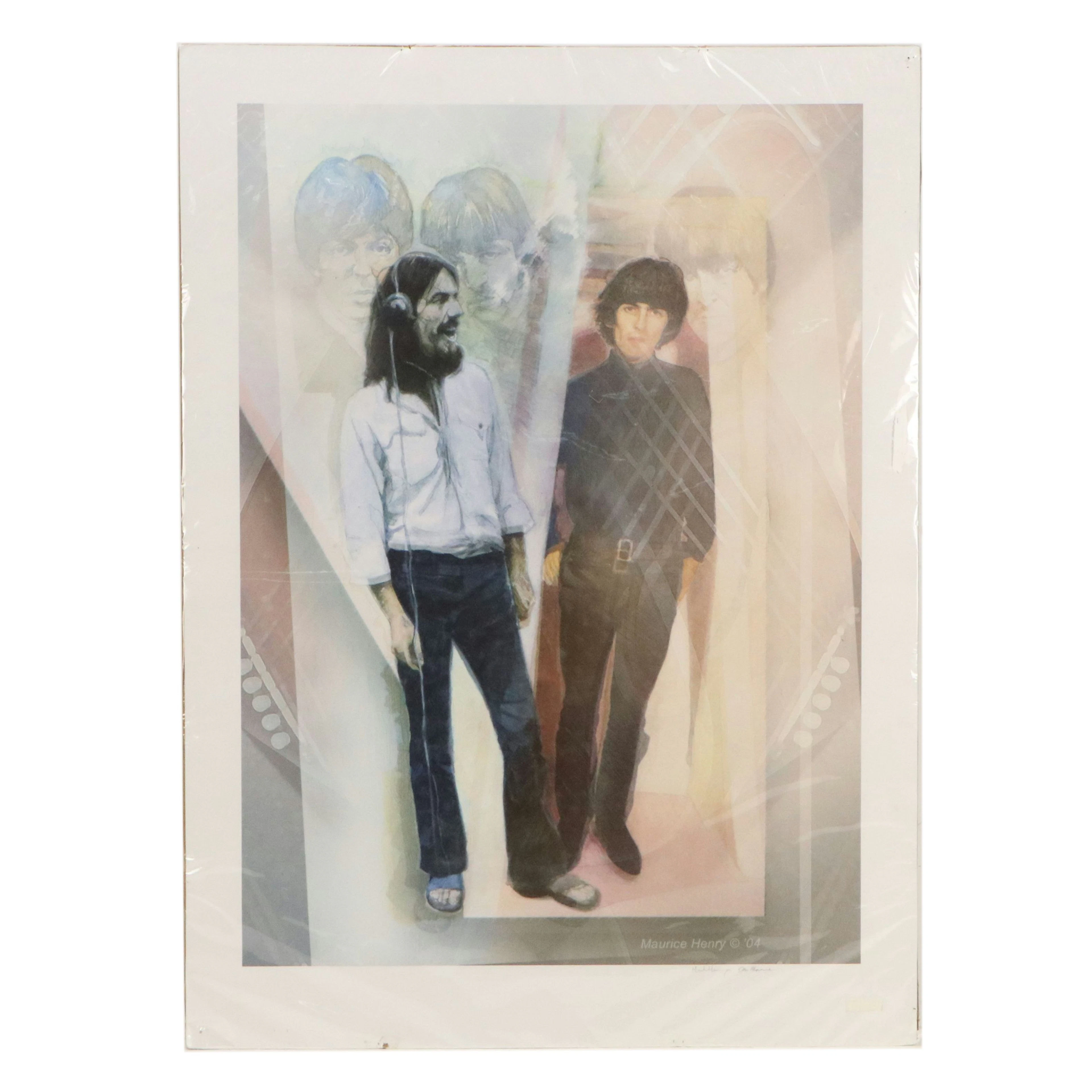 After Maurice Henry Giclée of George Harrison