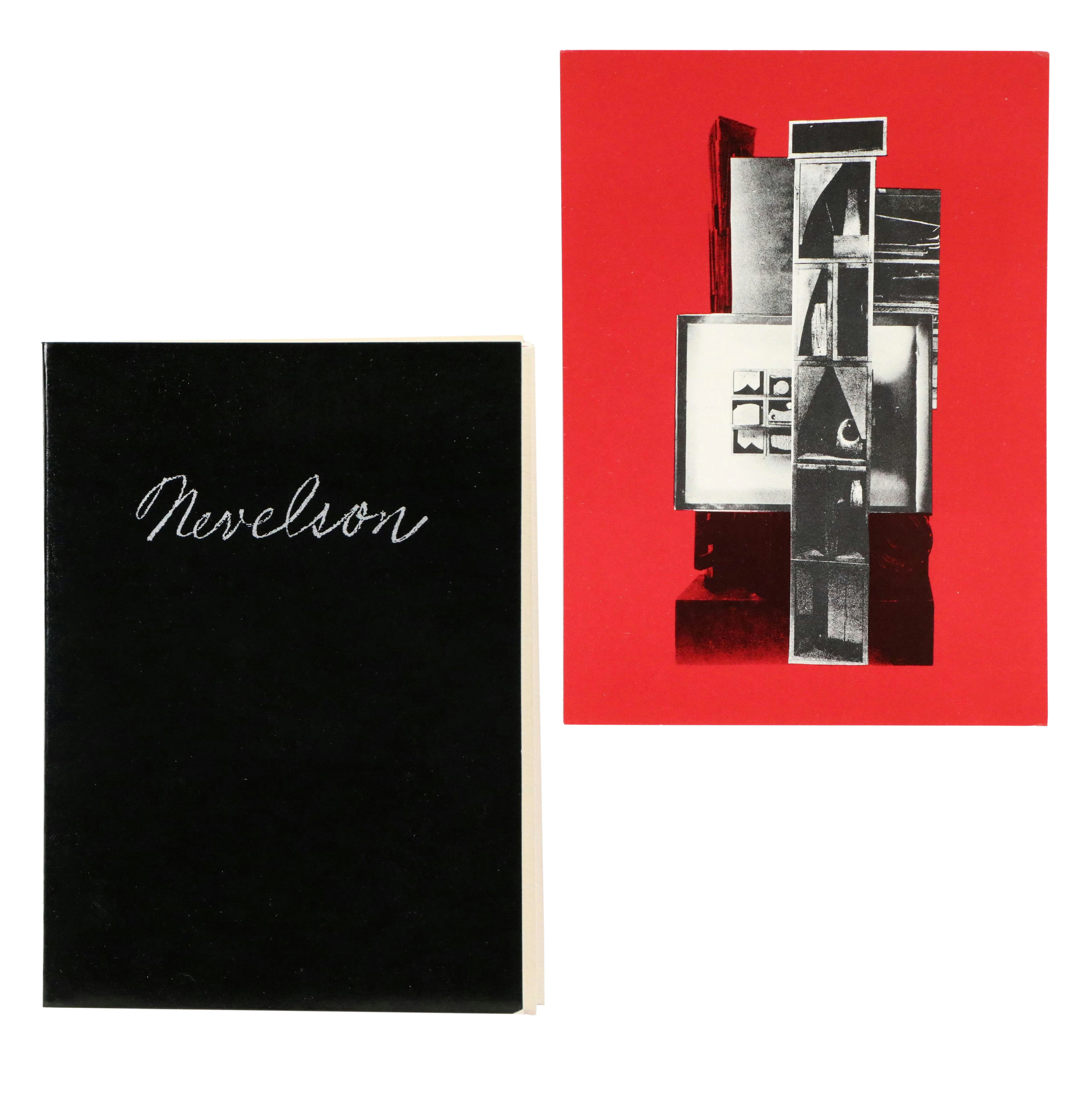 Louise B. Nevelson Miature "Facade" Silkscreens, 1966