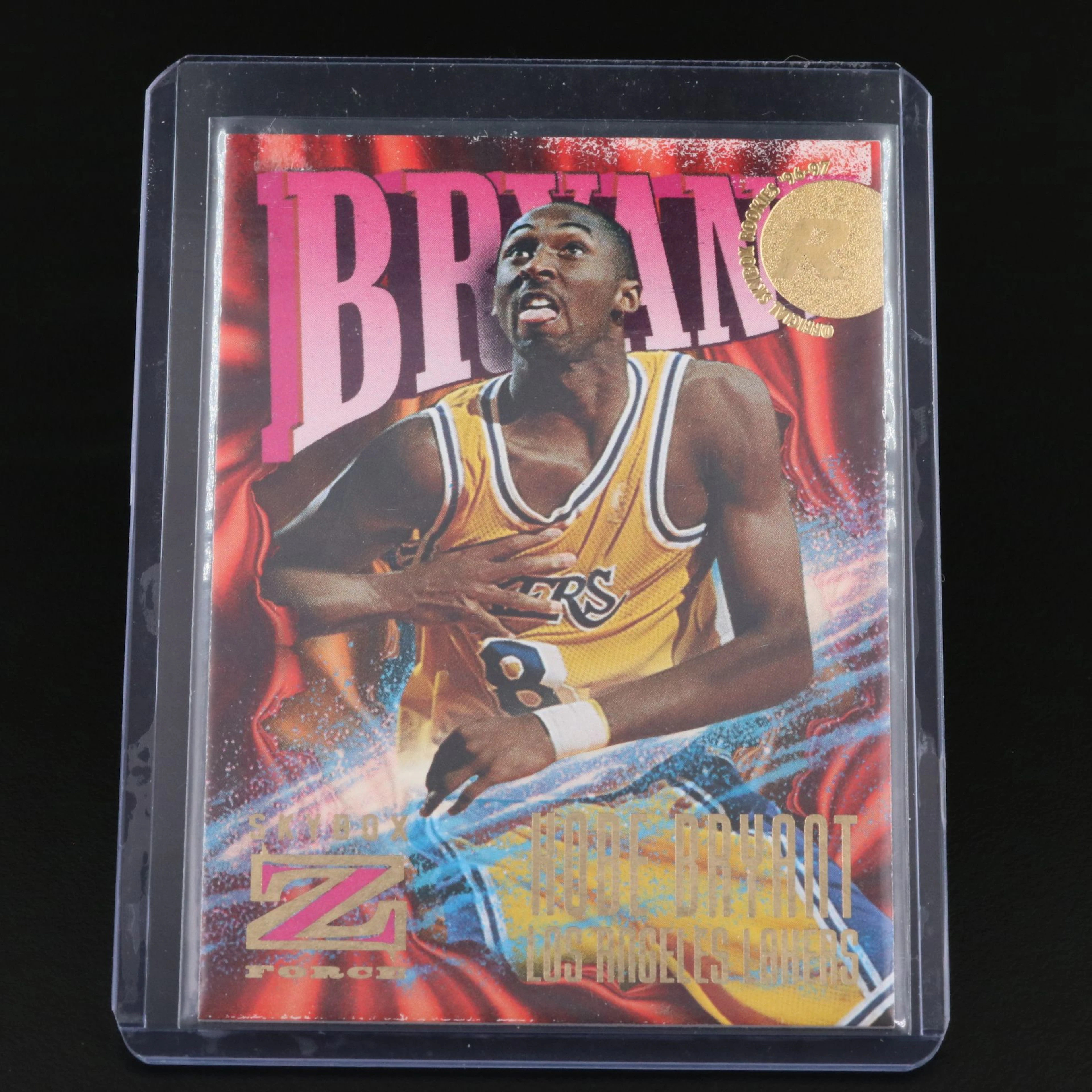 1996-97 Skybox Z-Force Kobe Bryant Rookie Basketball Card