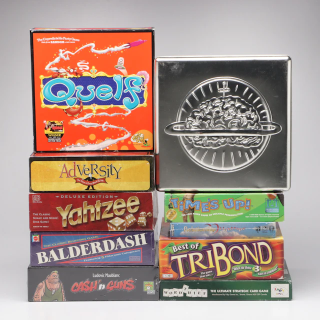 Adversity, Quelf, Time's Up!, Yahtzee and More Board Games