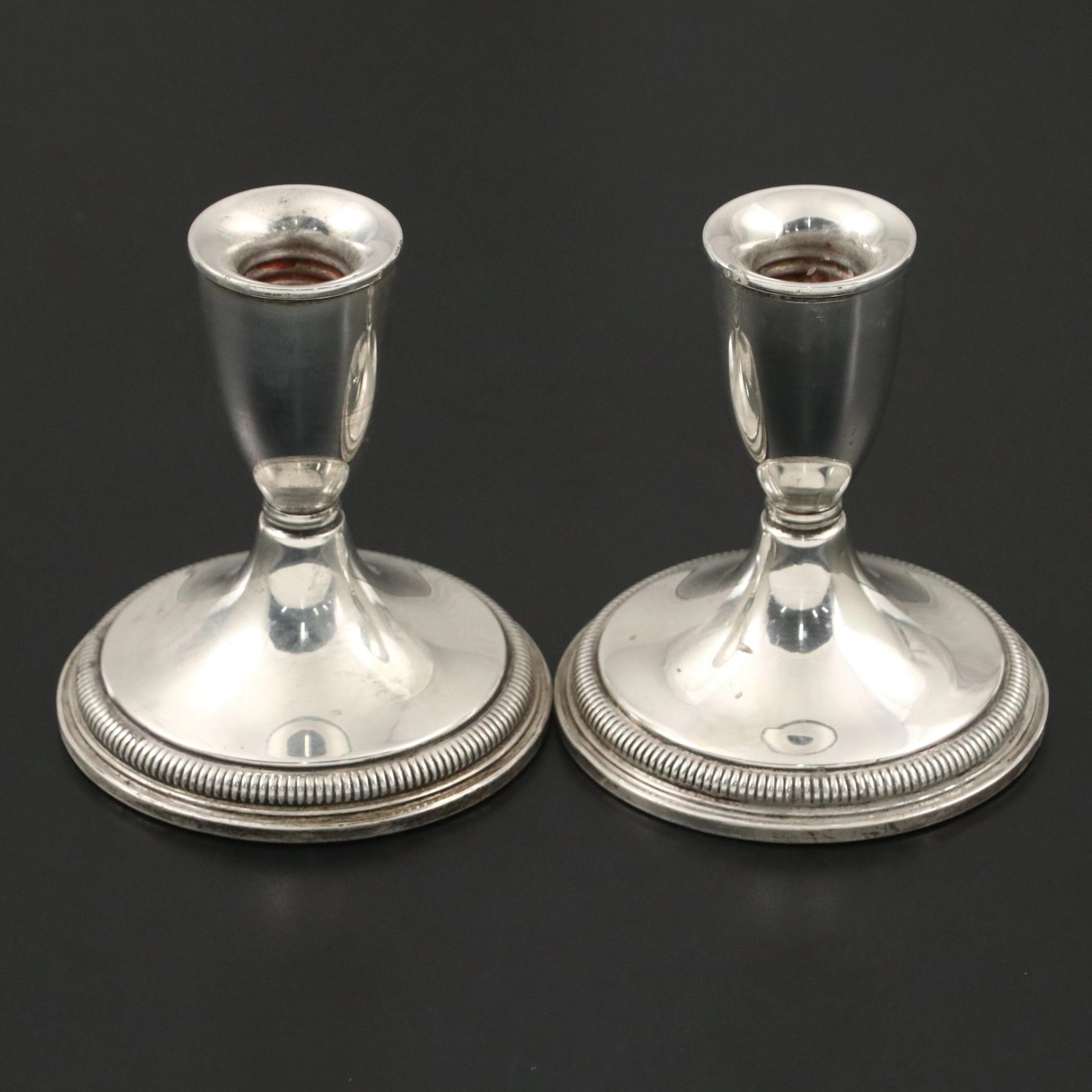 Preisner Sterling Silver Candlesticks