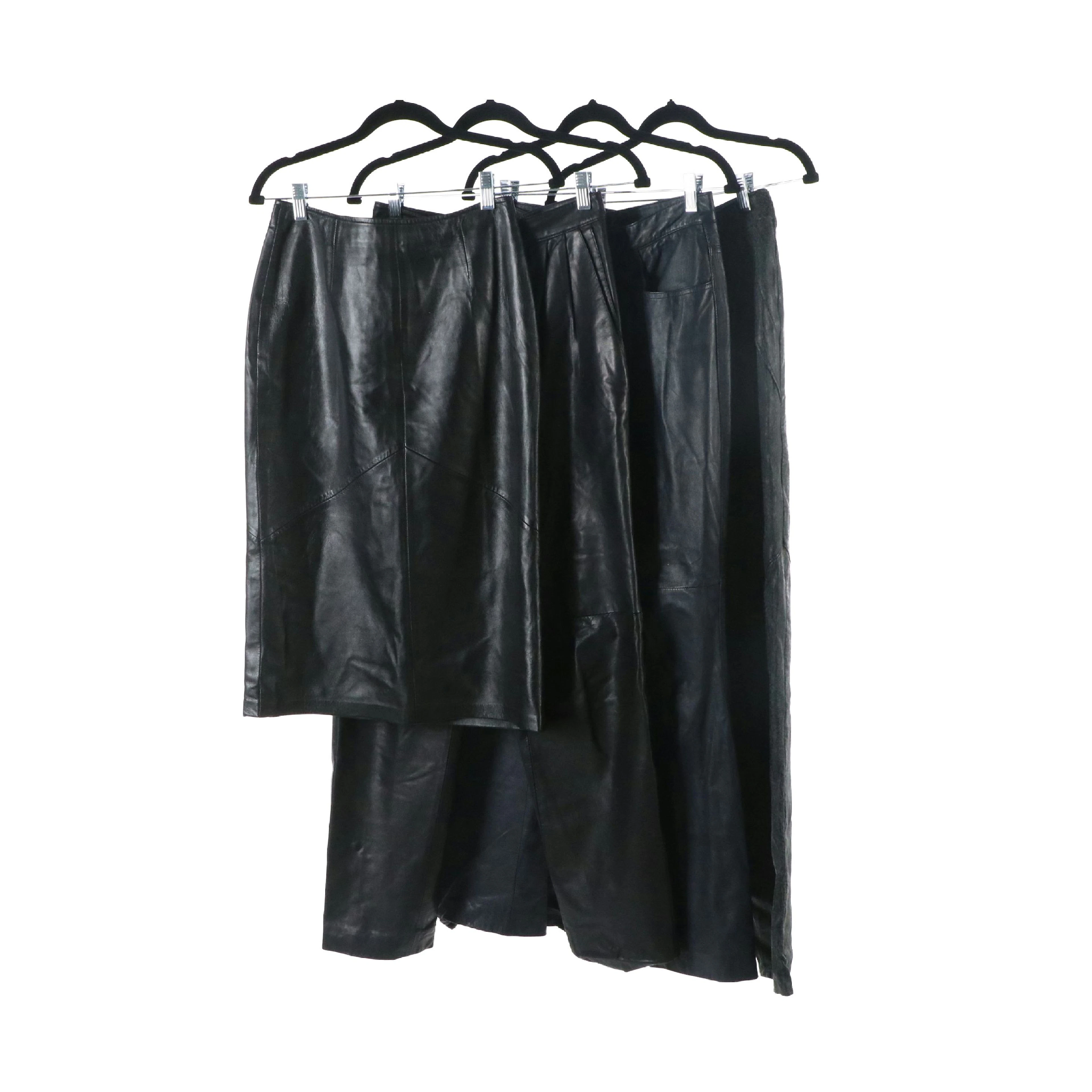 Tahari, Ralph Ralph Lauren & Robert Elliot Leather Pants with VS2 Leather Skirt