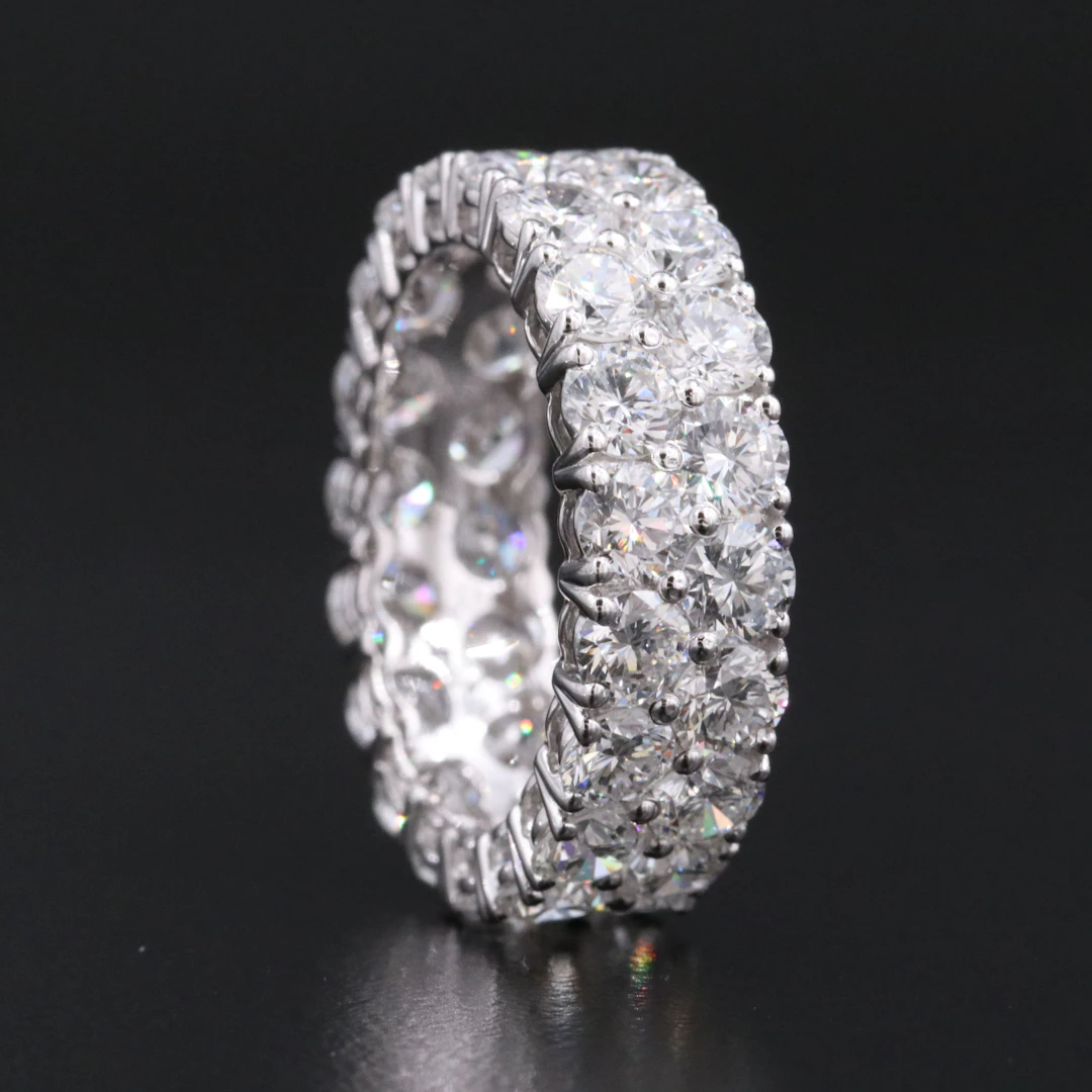 14K 7.24 CTW Lab Grown Diamond Eternity Band