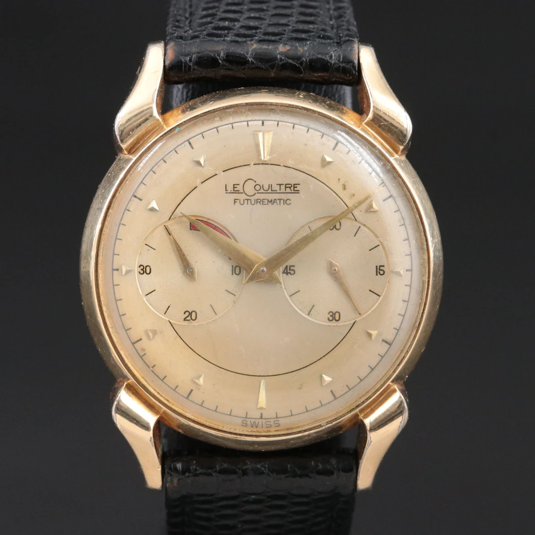 LeCoultre Futurematic 1950s Power Reserve Swiss Watch