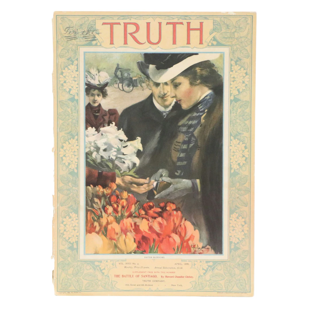 After Howard Christy and Others Fine Art Letterpress Magazine "Truth," 1899