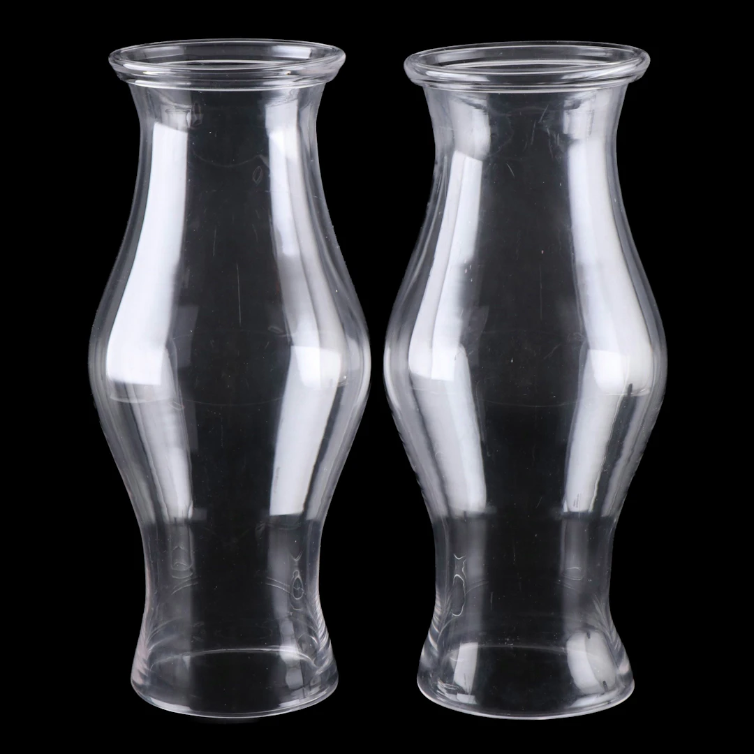 Large Glass Hurricanes