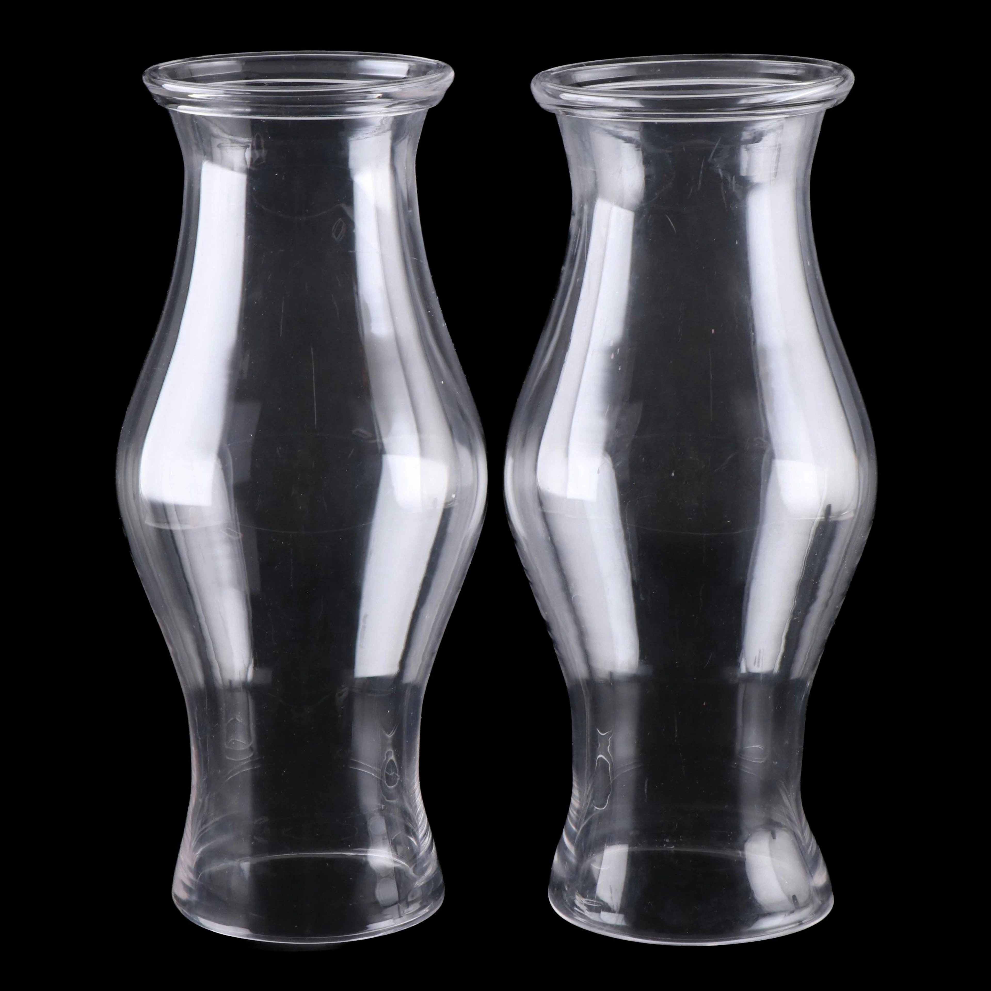 Large Glass Hurricanes