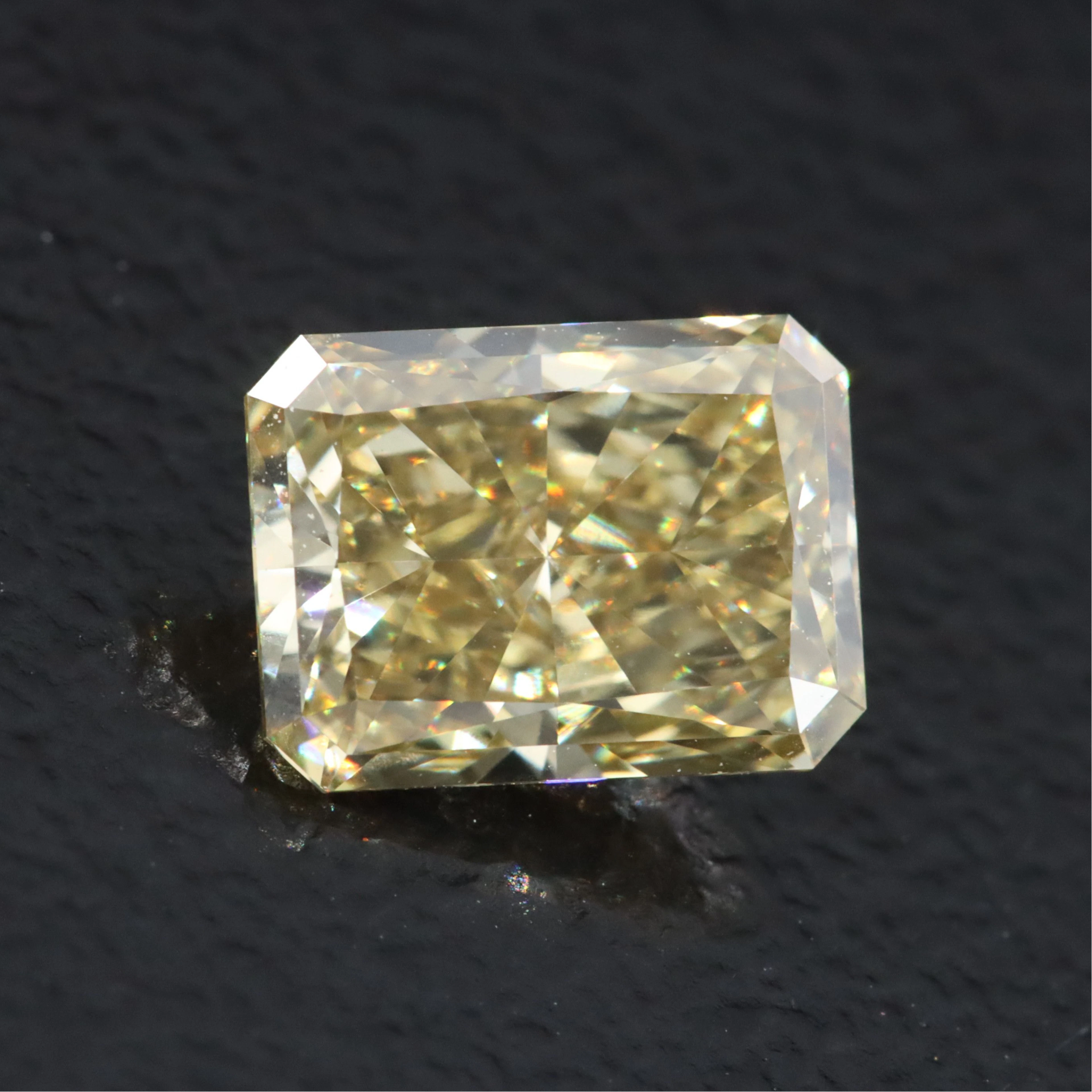 Loose 1.25 CT Fancy Yellow Lab Grown Diamond