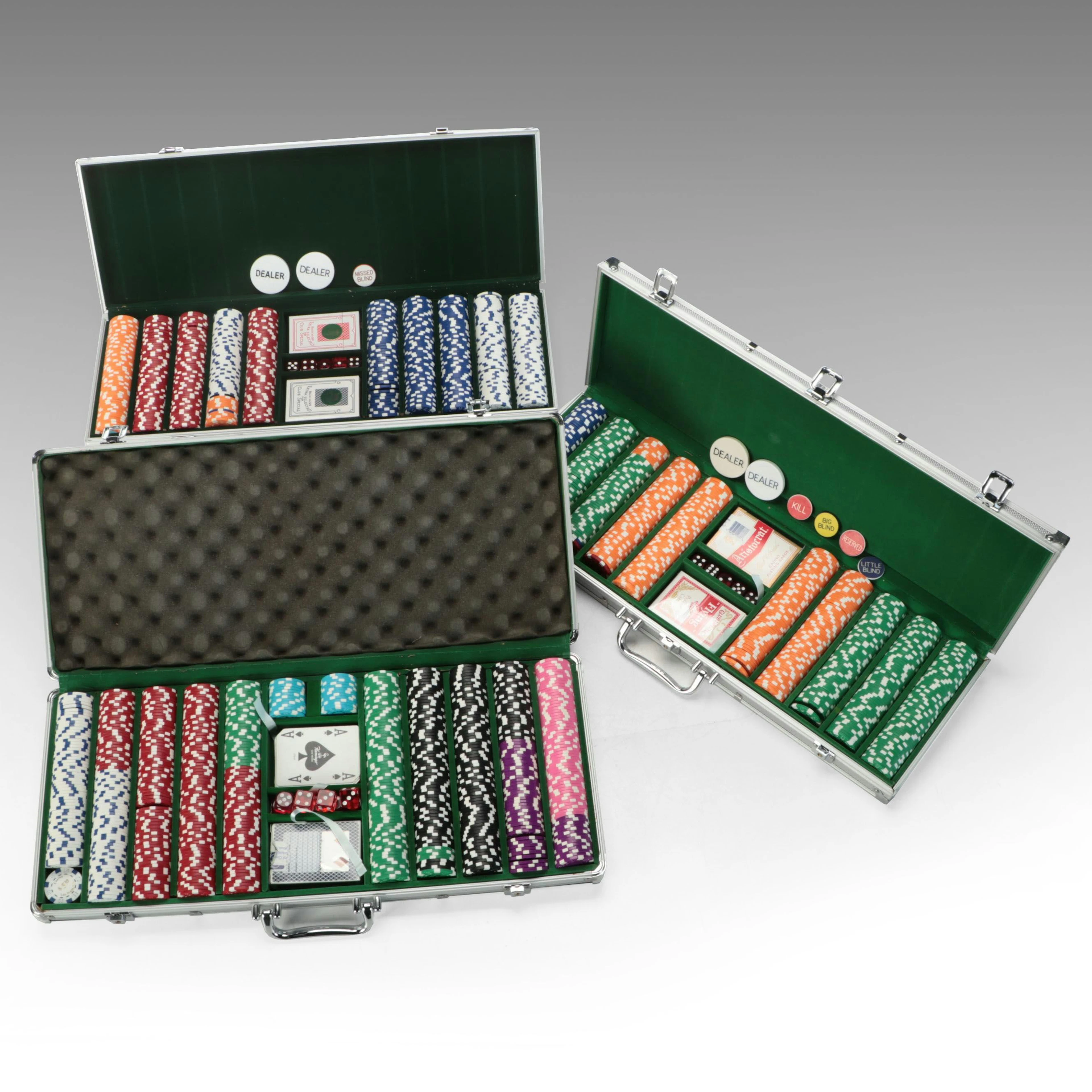 Las Vegas Casino and Other Poker Chip Sets